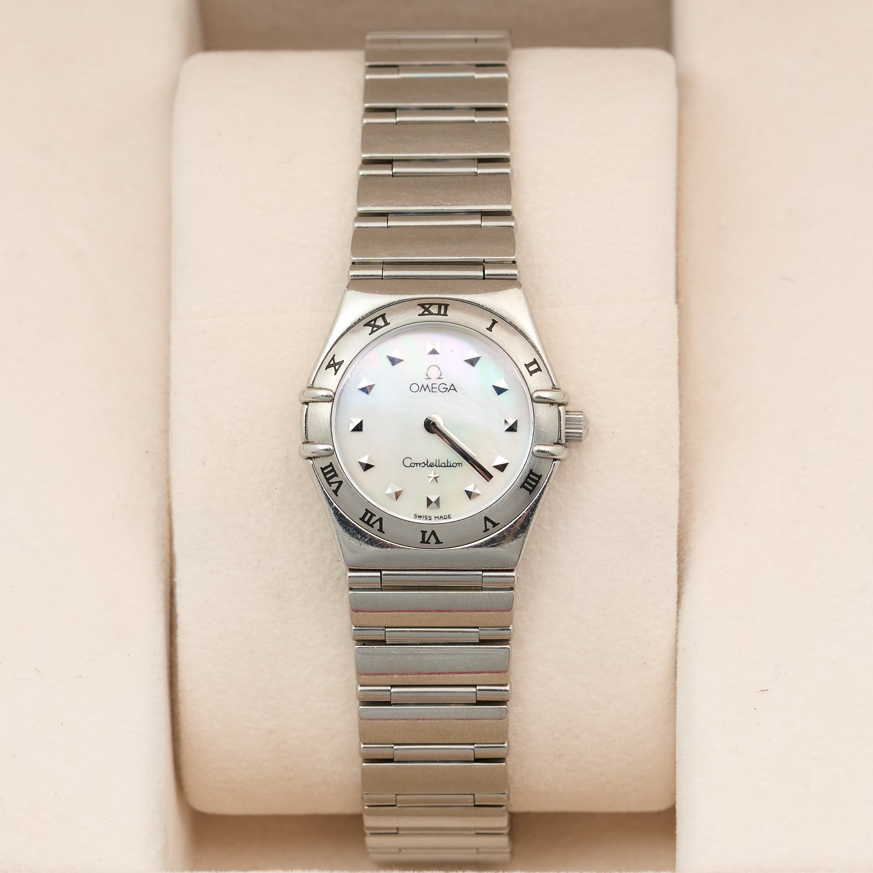 Omega Constellation Mini Mother Of Pearl Dial