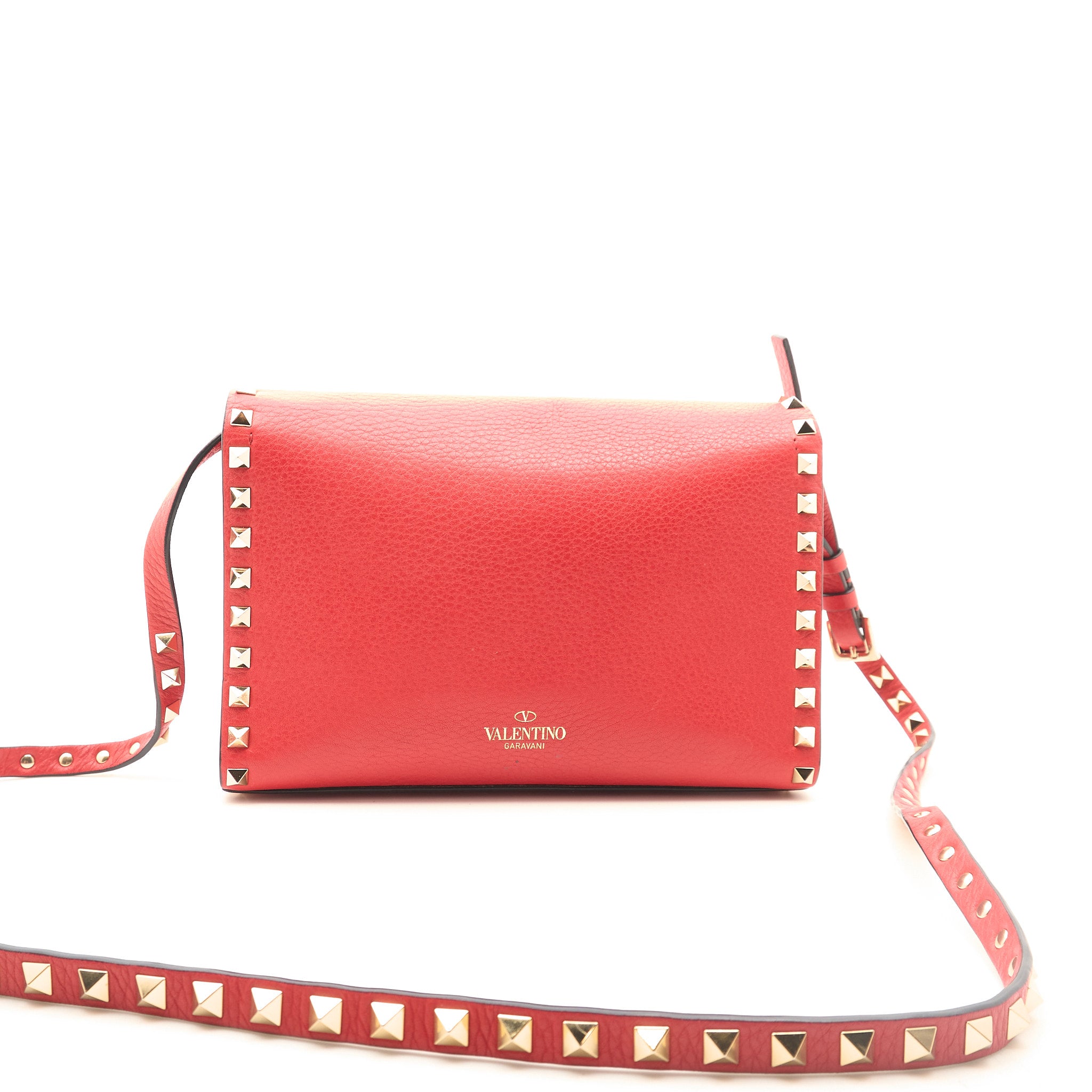 Valentino Garavani Rockstud Crossbody Leather Bag