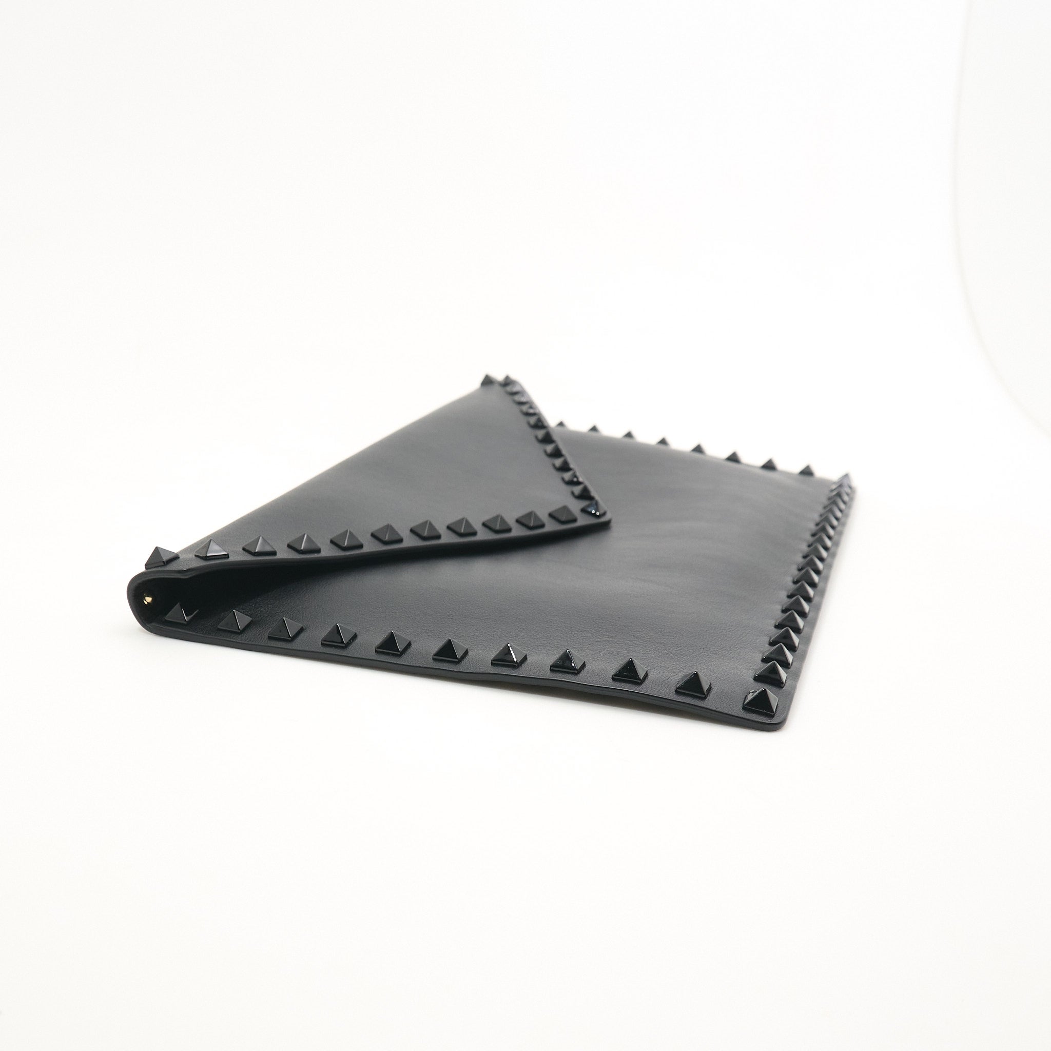 Valentino Garavani Rockstud Black Clutch