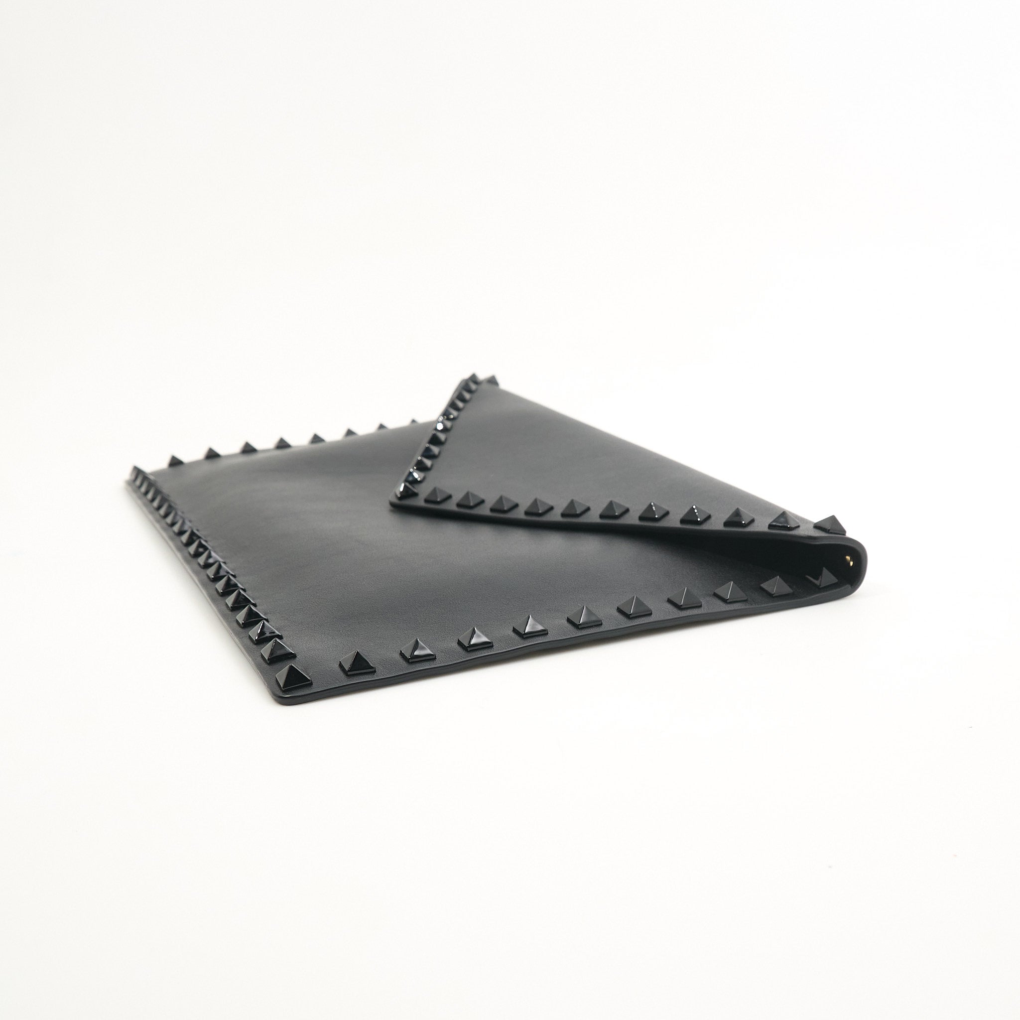 Valentino Garavani Rockstud Black Clutch