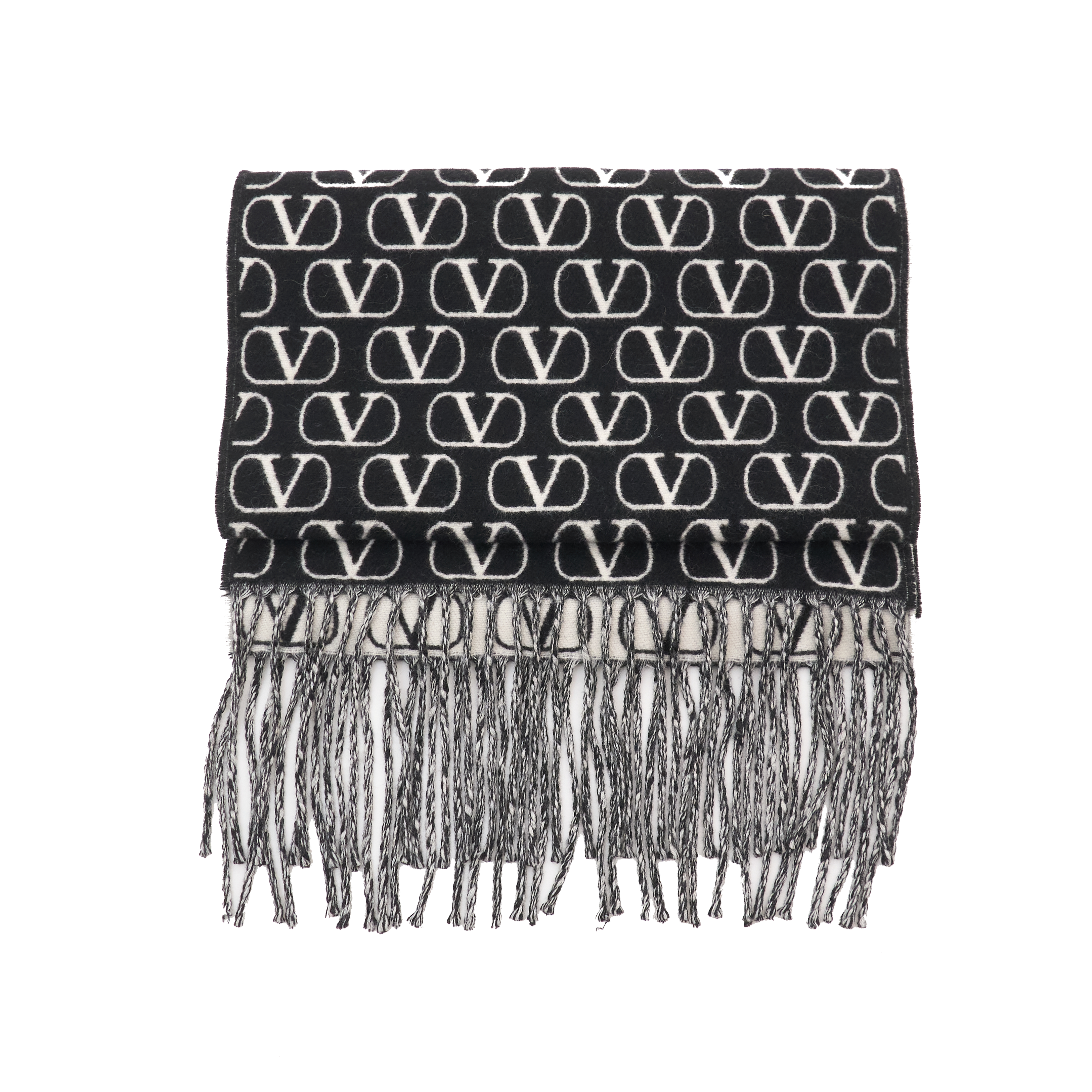 Valentino Garavani V Logo Signature Scarf