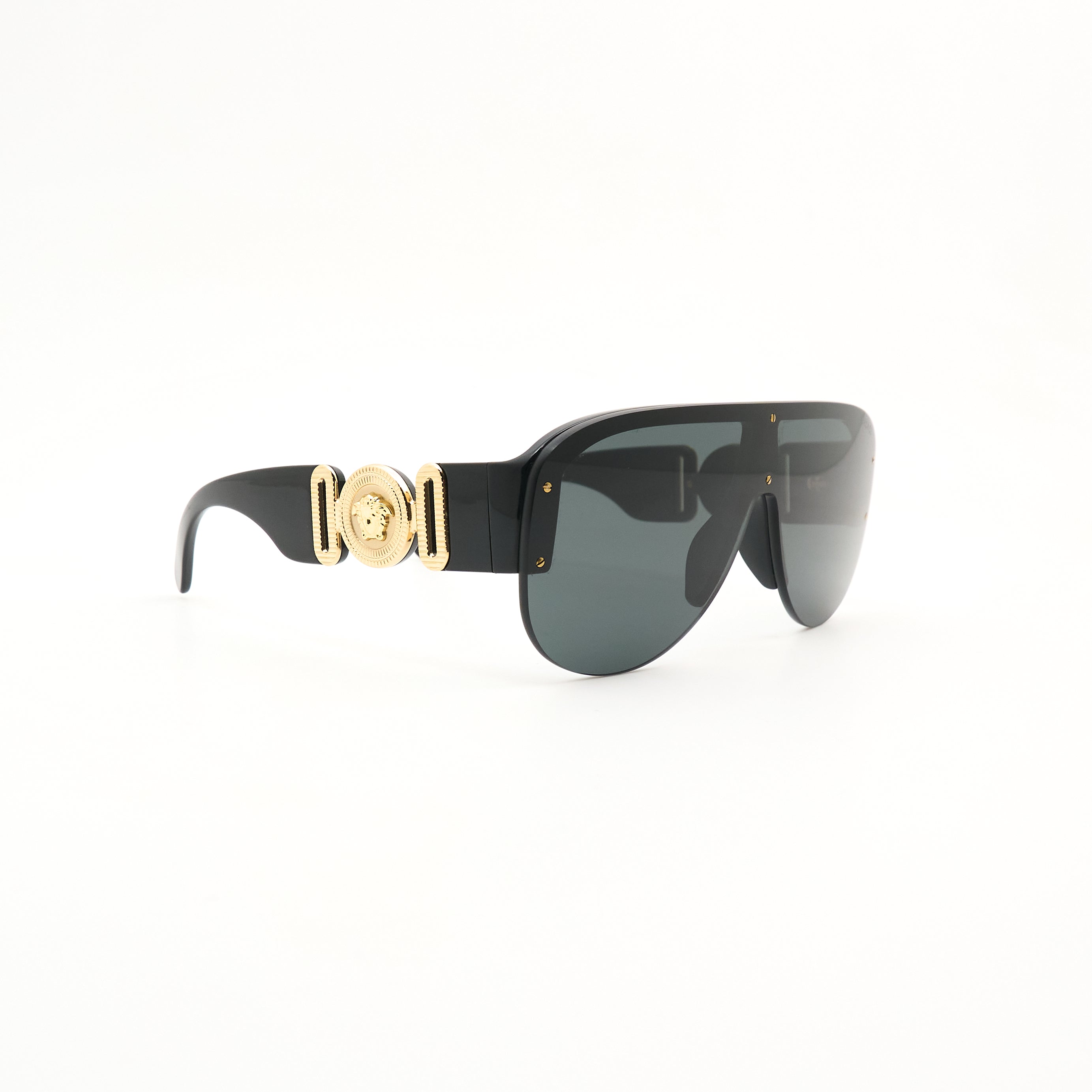 Versace Medusa Black Sunglasses