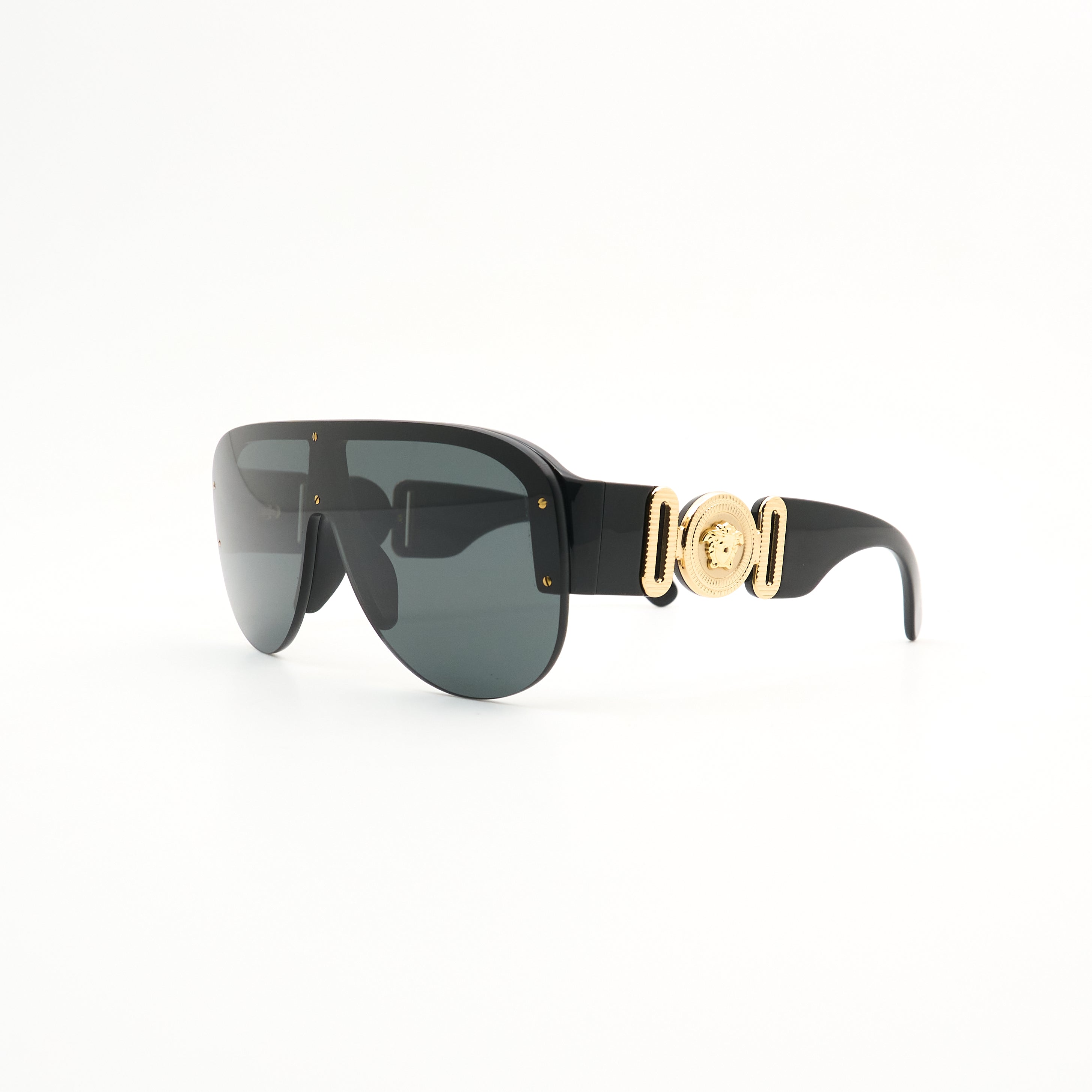 Versace Medusa Black Sunglasses