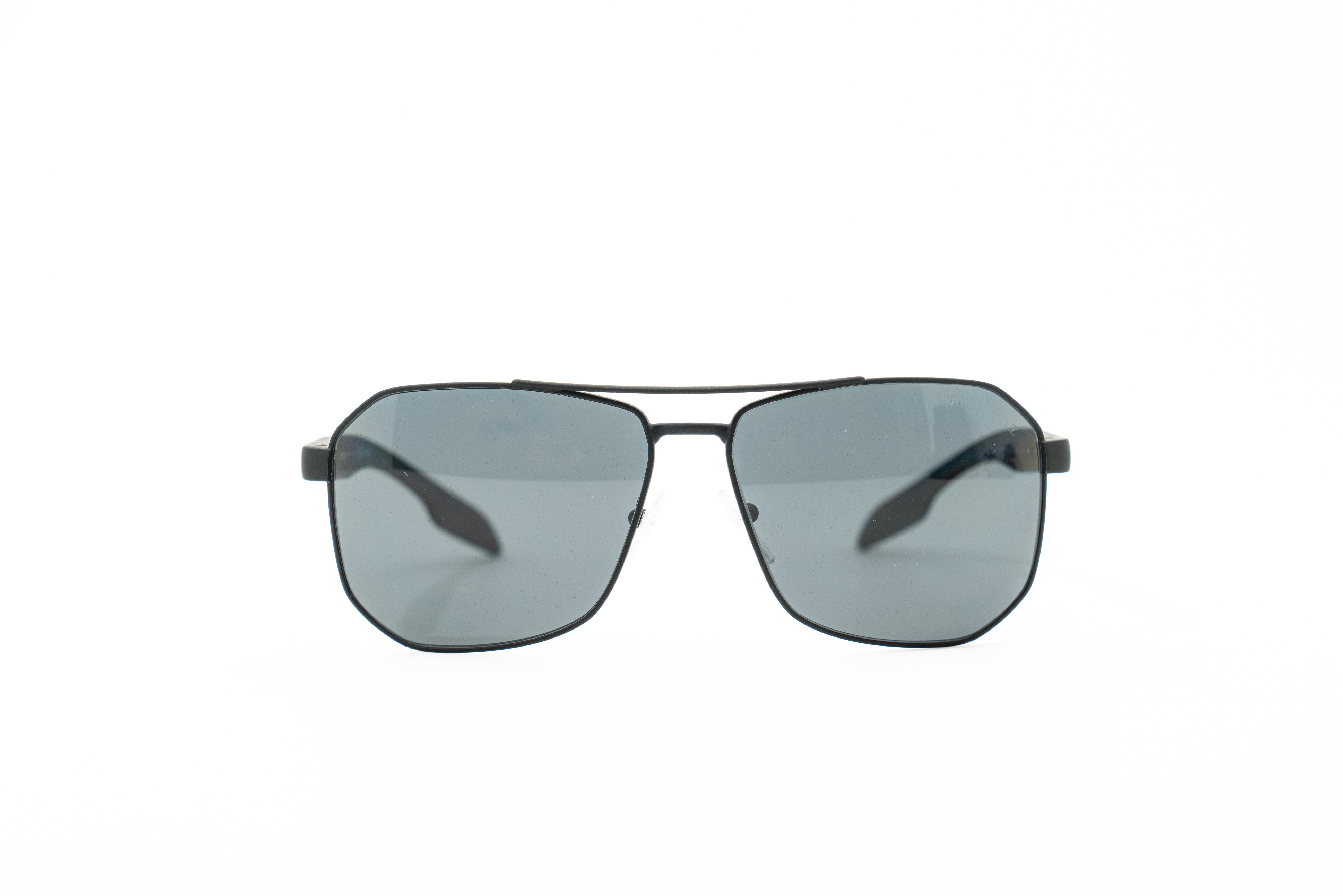 Prada DG0-5Z1 Stainless Steel Sunglasses in Black