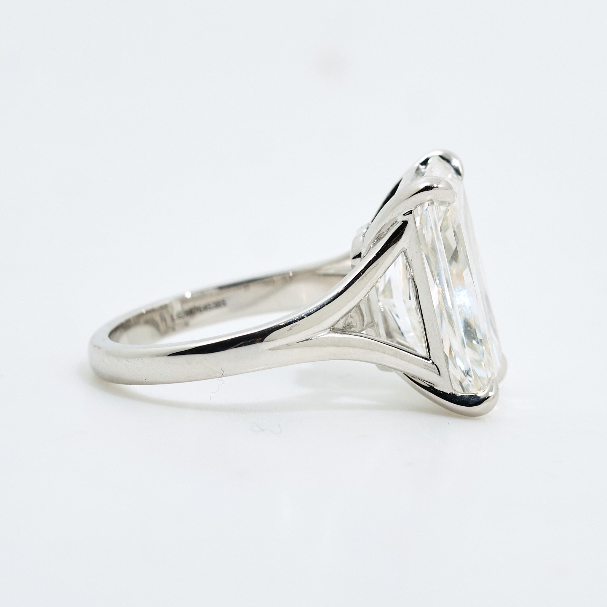 MV&Co Custom 10.08ct Lab-Grown Diamond Solitaire Ring in 18ct White Gold