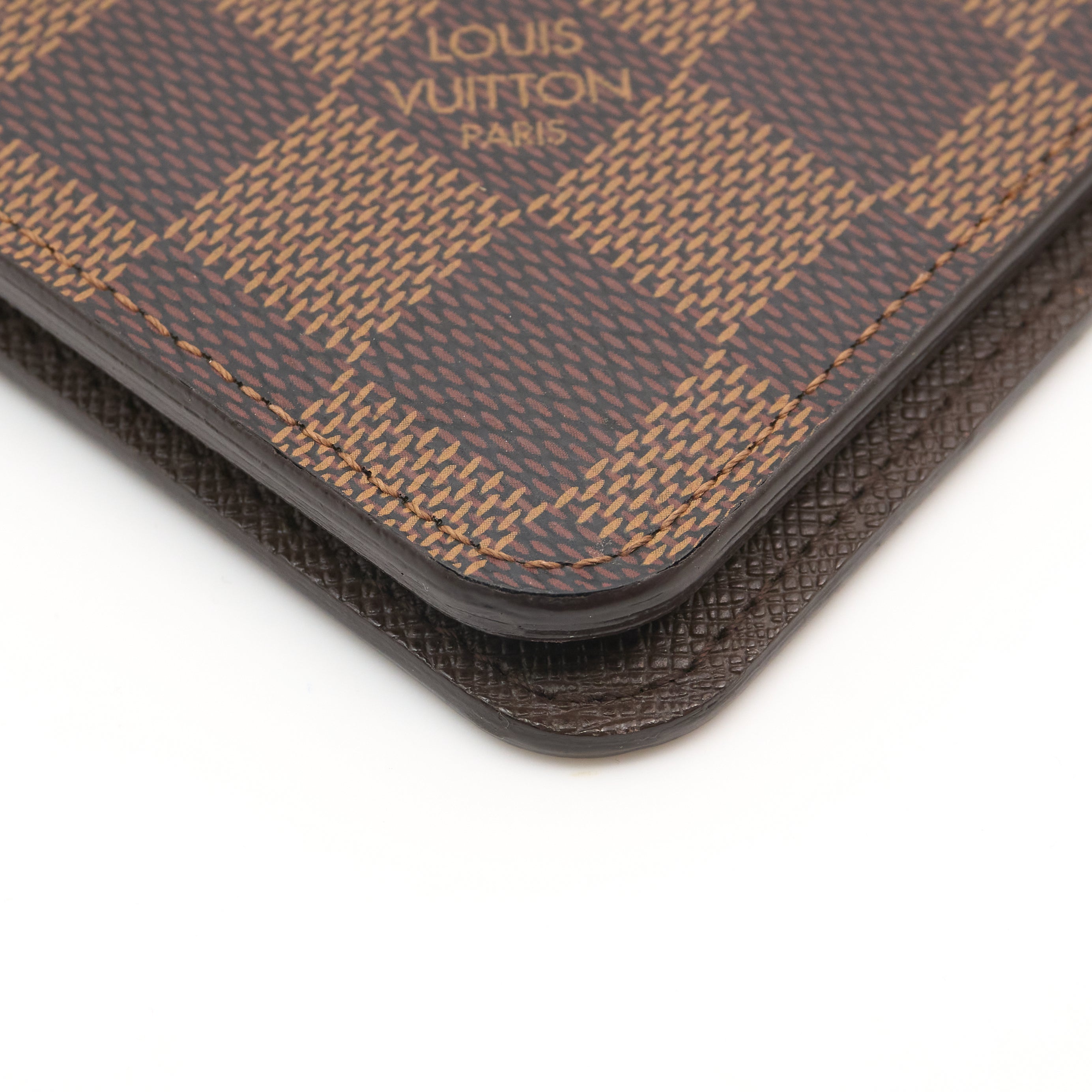 Louis Vuitton Damier Ebene Desk Agenda Cover