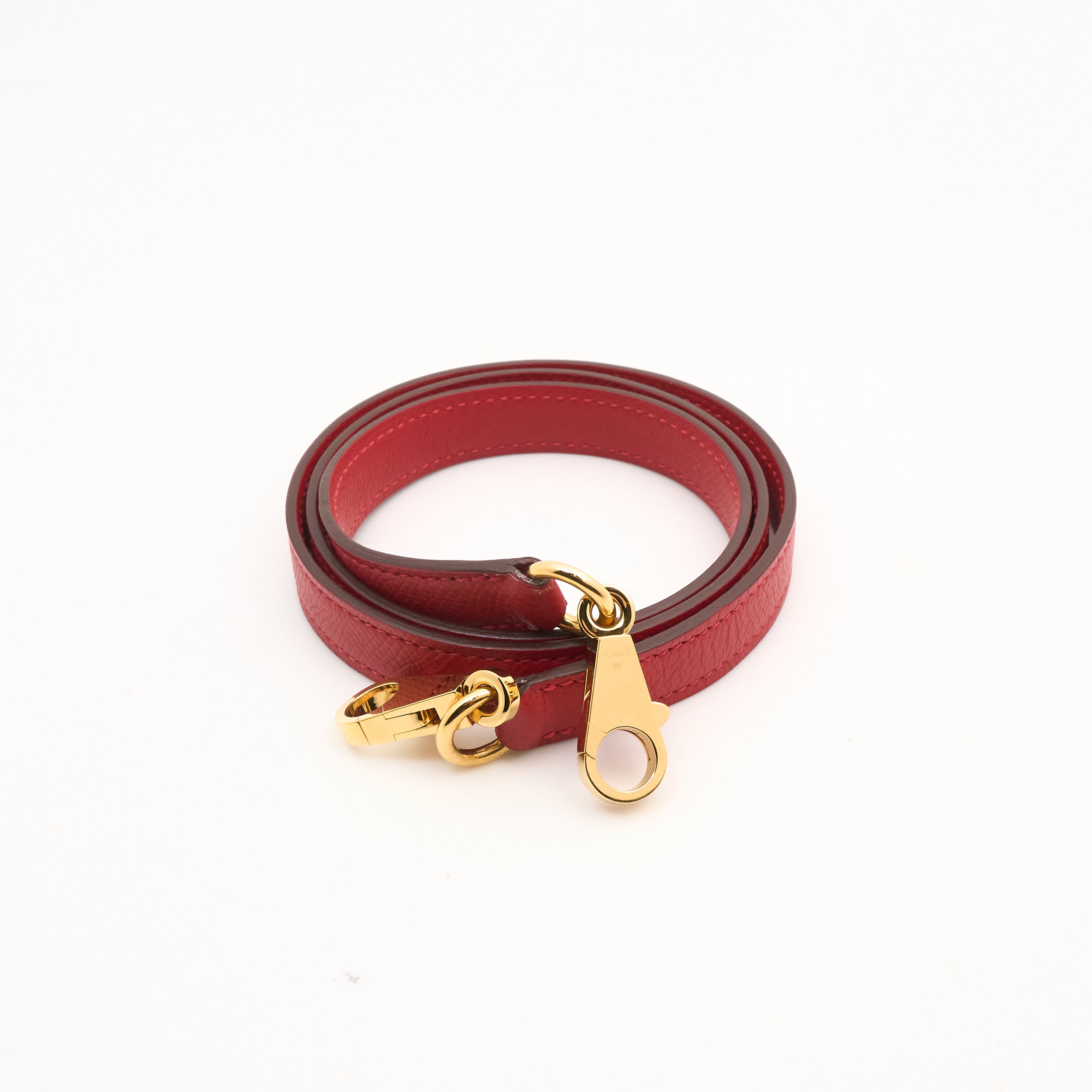 Hermes Kelly 28 Epsom Rouge Casaque (Stamp C 2018)