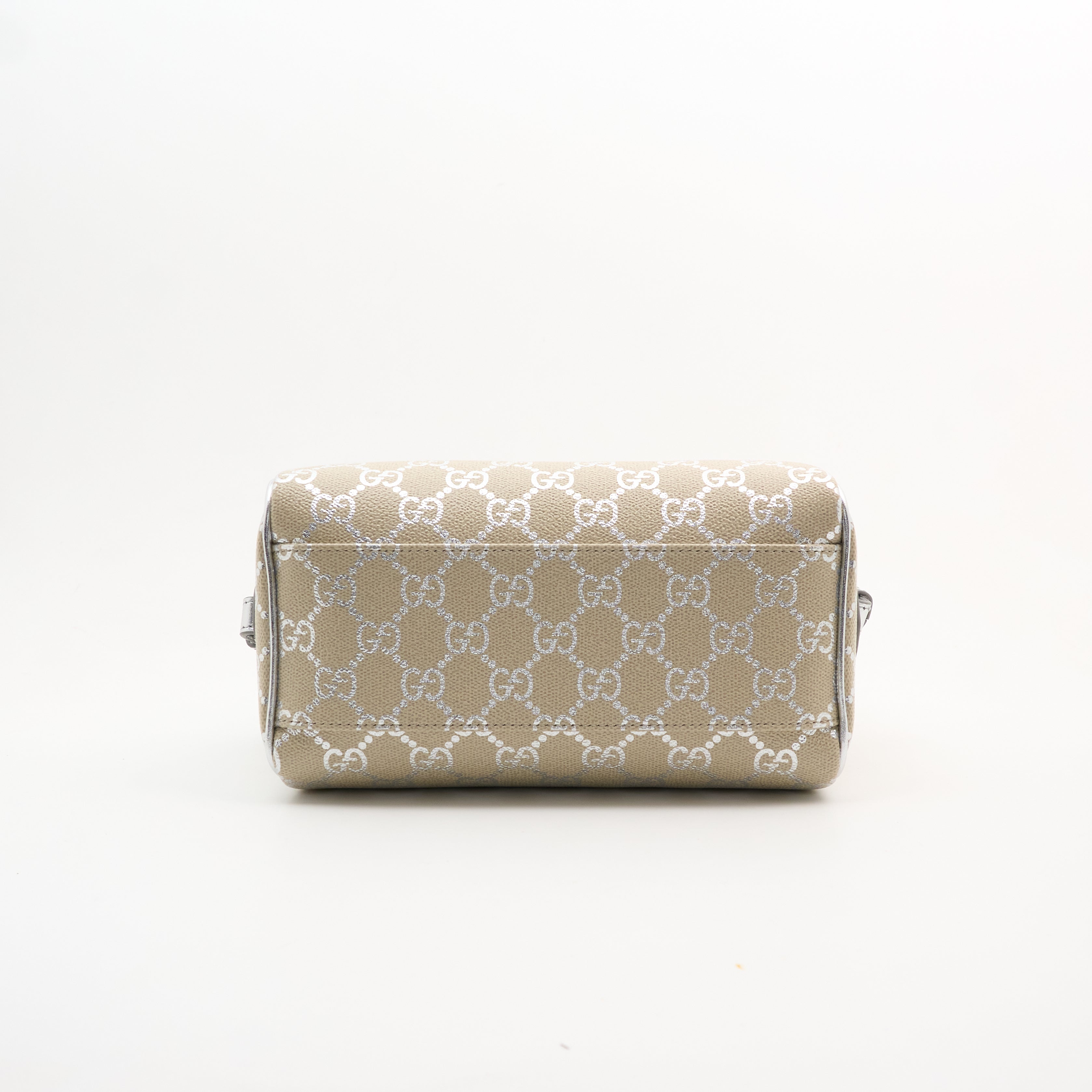Gucci GG Emblem Small Boston Bag