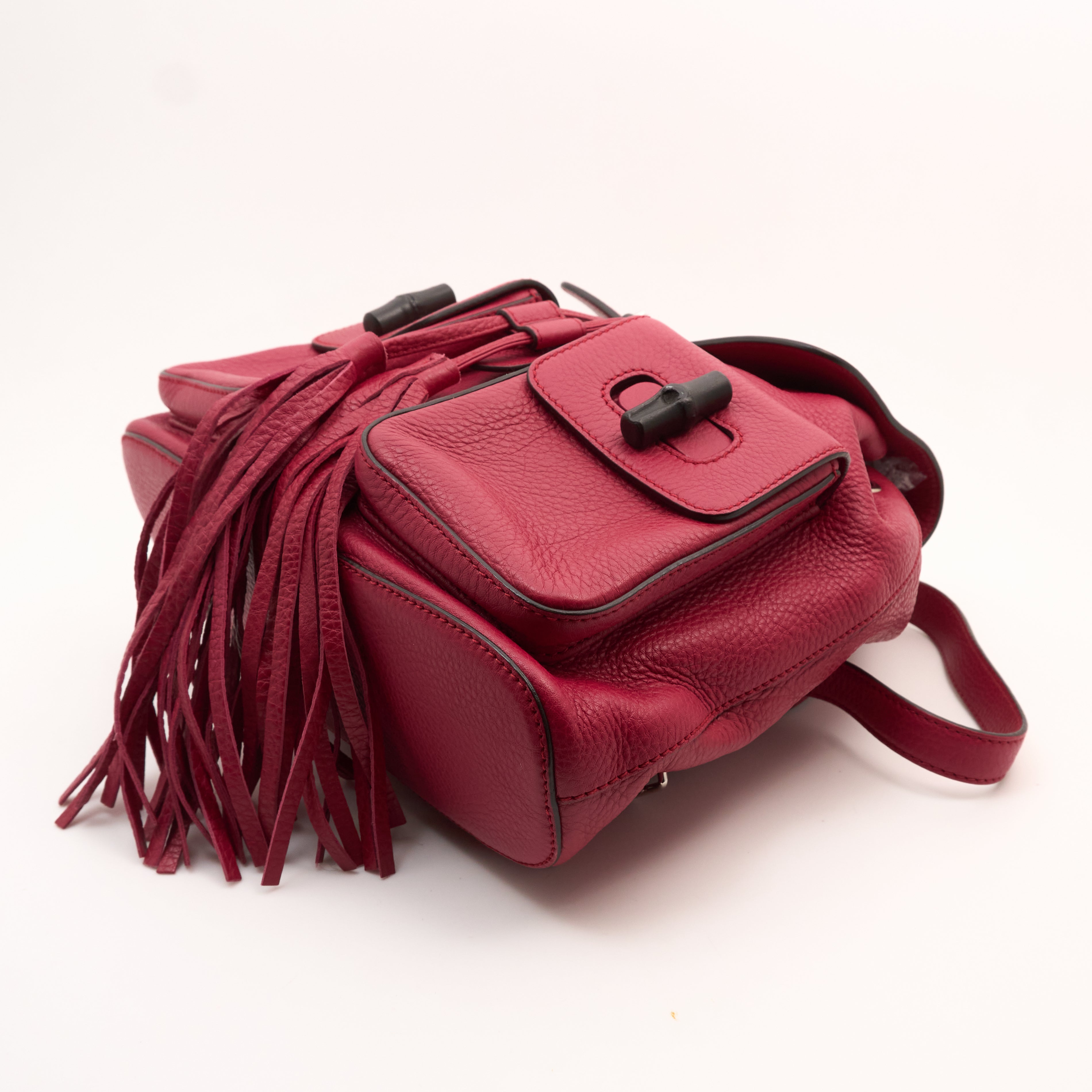 Gucci Pink Leather Backpack