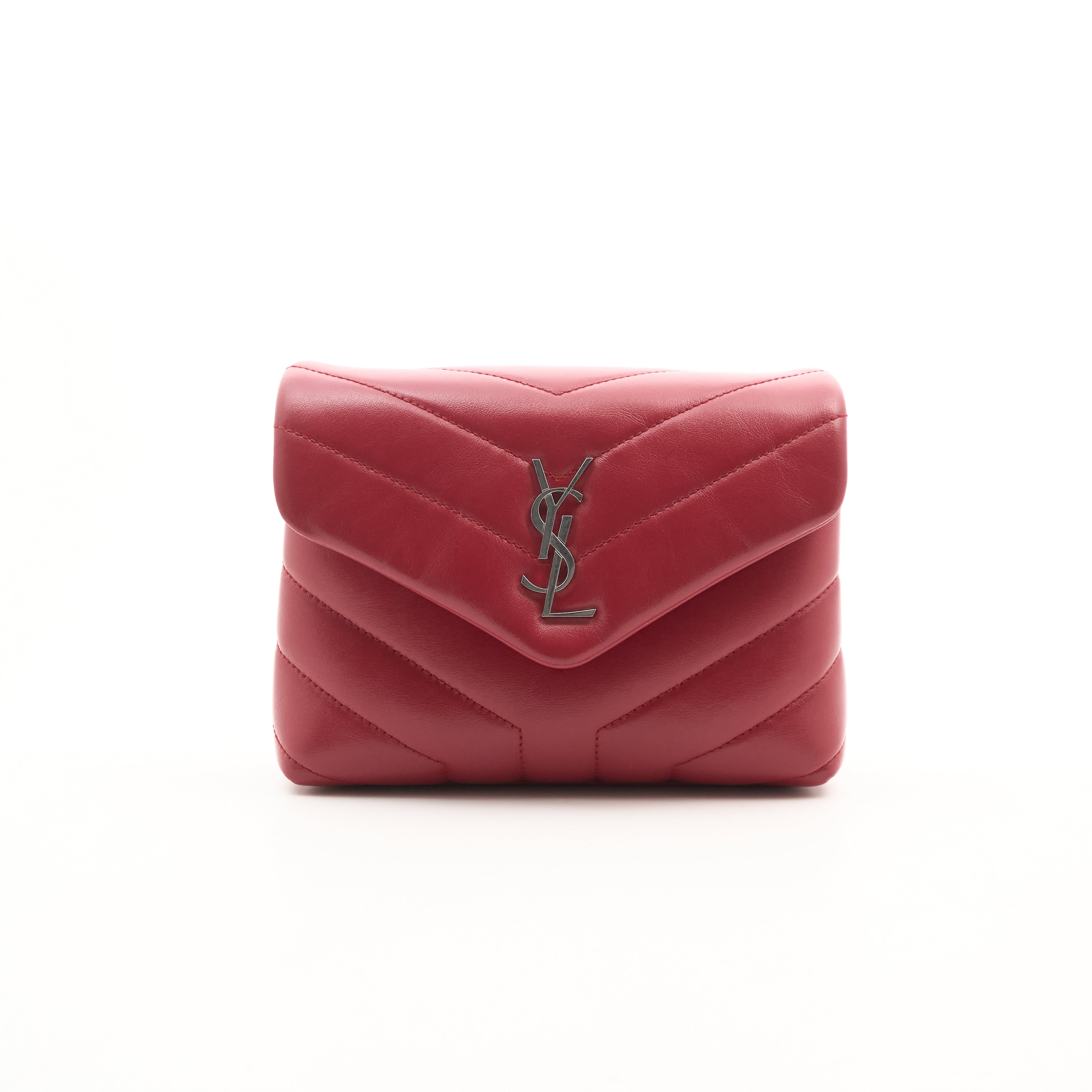 Saint Laurent Red Lou Lou Bag