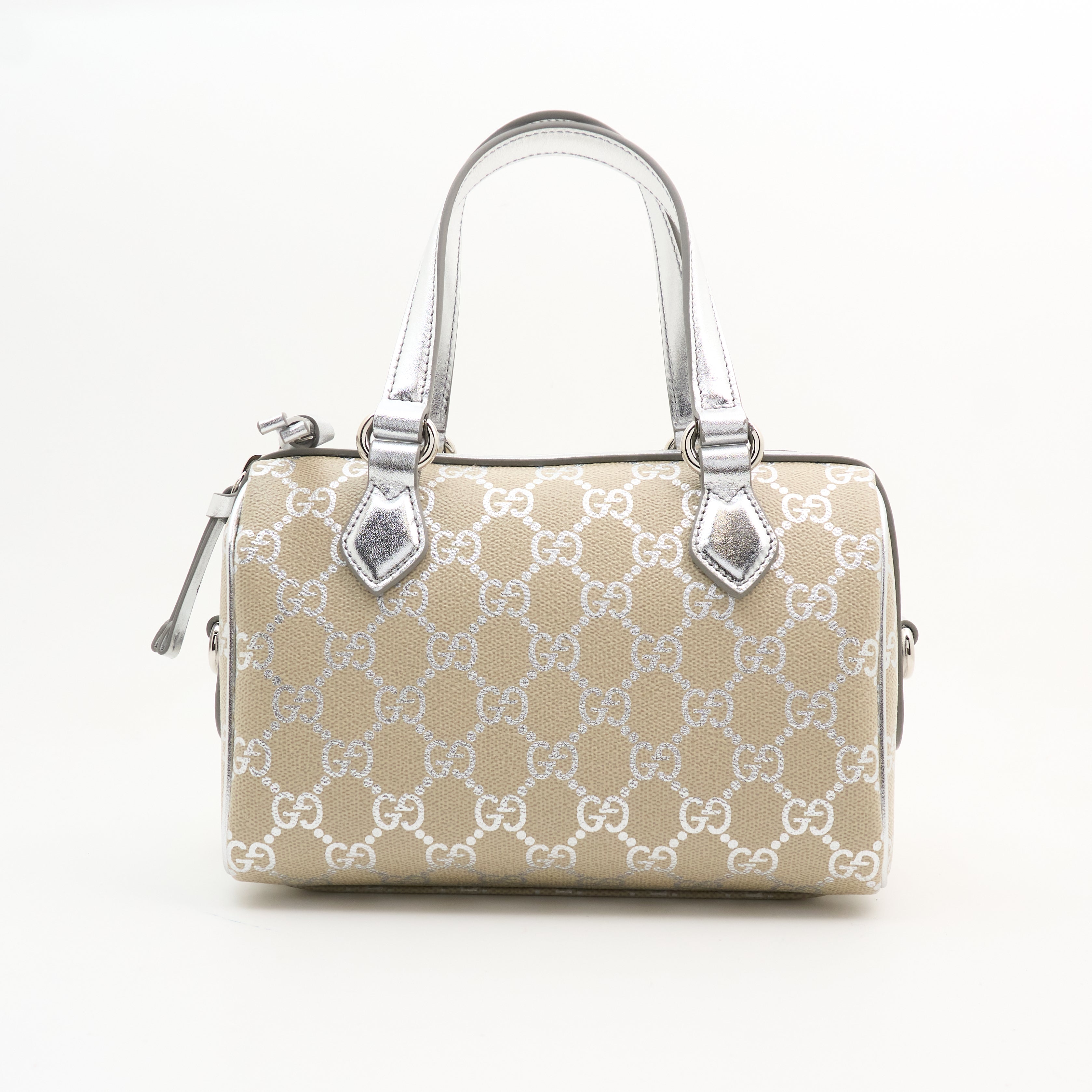 Gucci GG Emblem Small Boston Bag