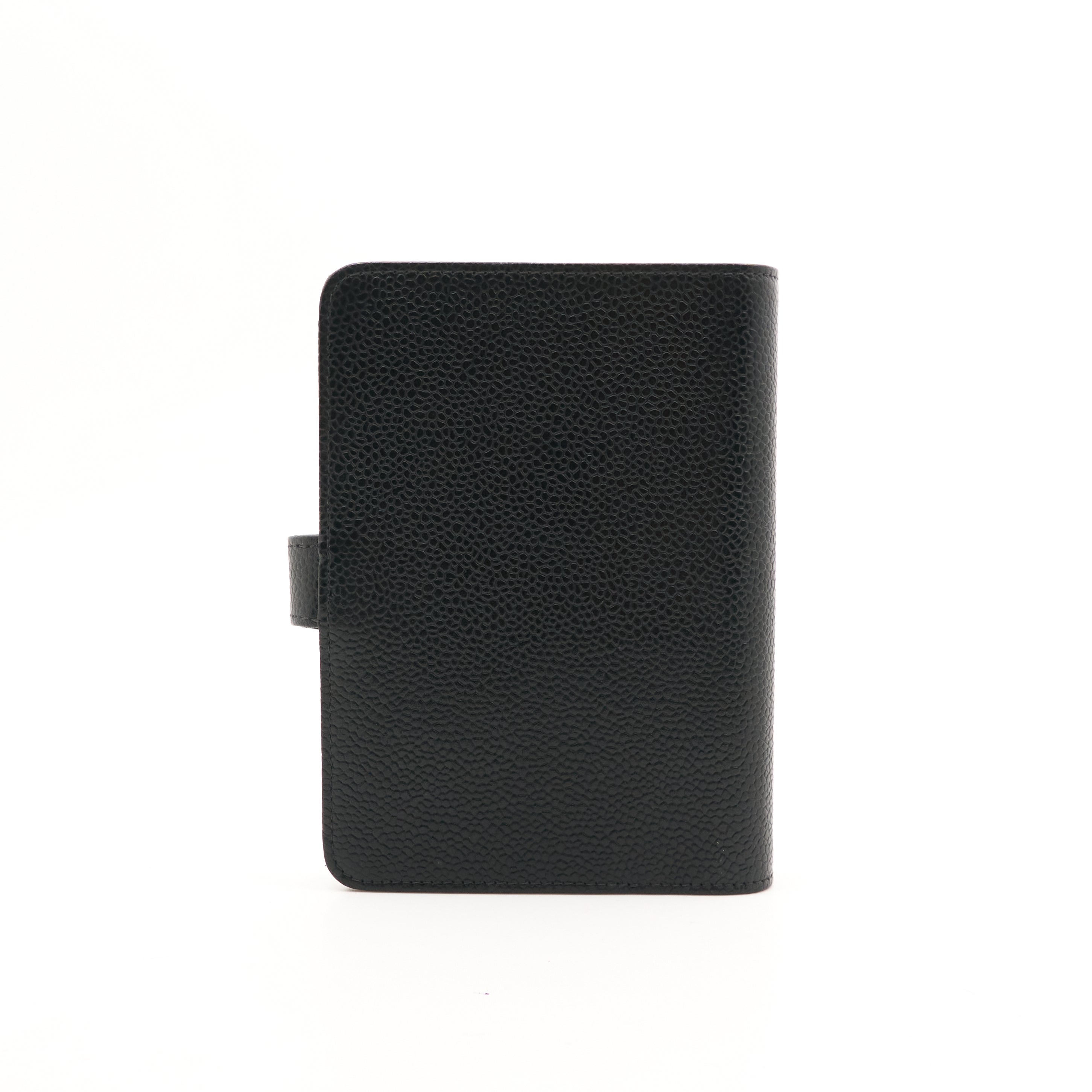 Chanel Agenda Notebook in Black Caviar Leather