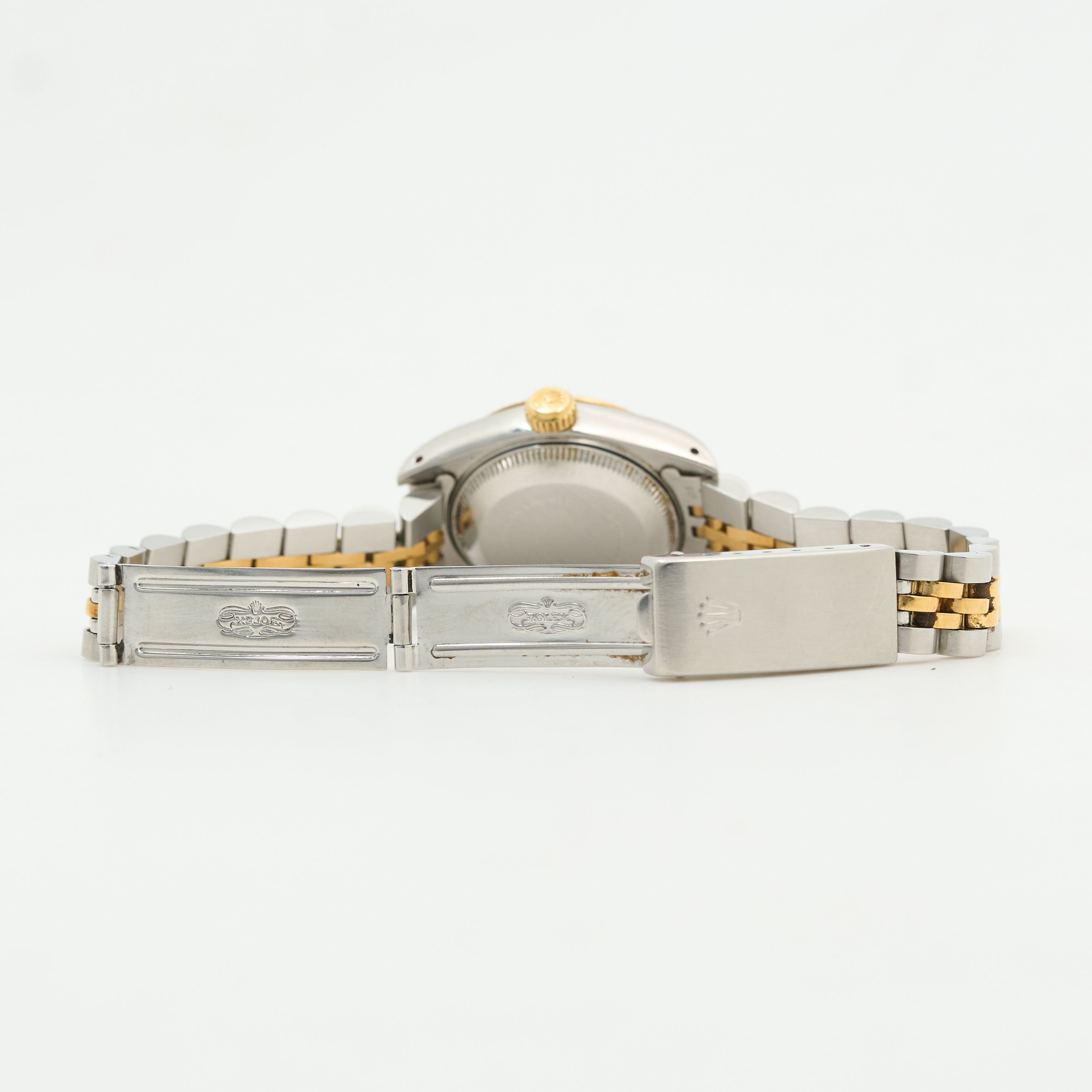 Rolex Ladies Datejust 26mm Champagne Diamond Dial