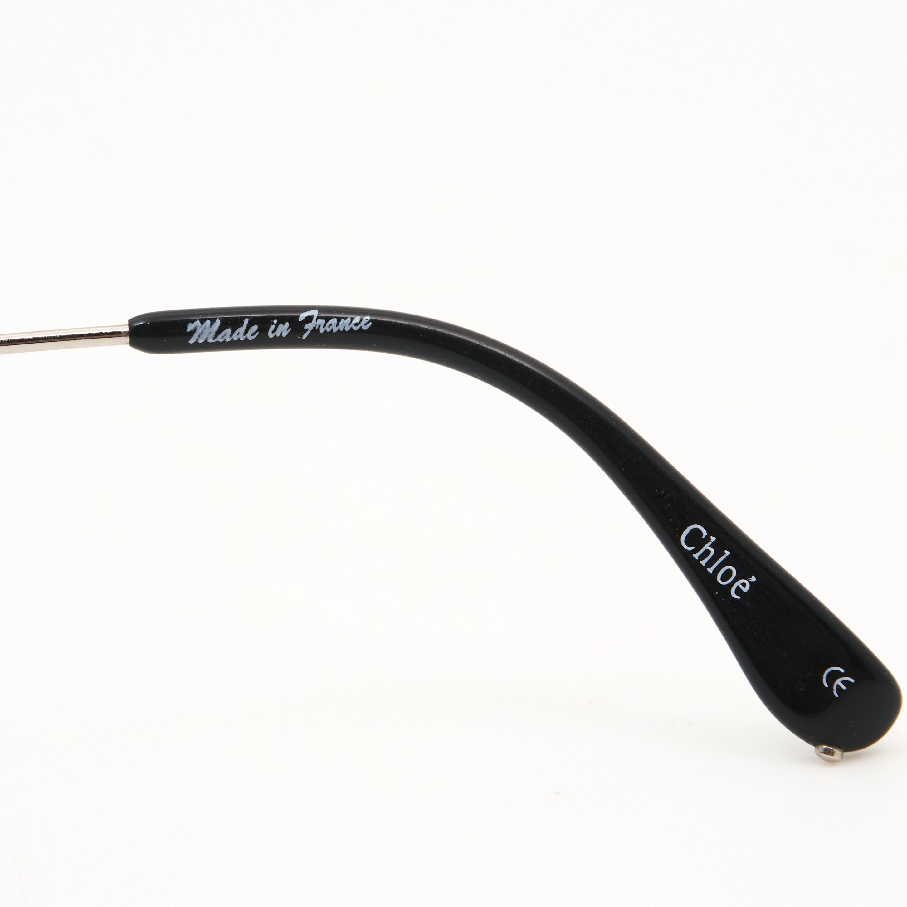 Chloe Aviator Sunglasses Silver/Dark Grey