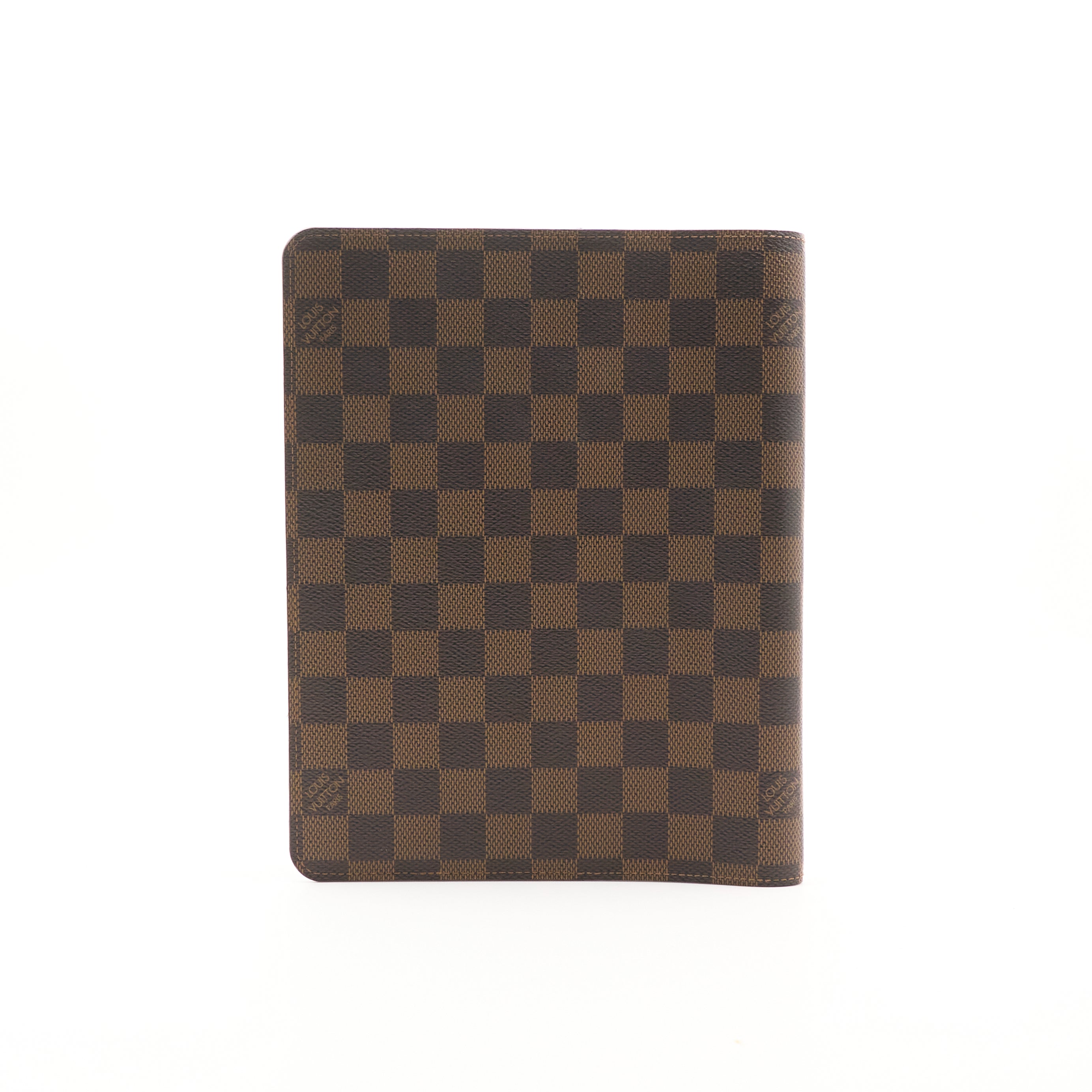 Louis Vuitton Damier Ebene Desk Agenda Cover