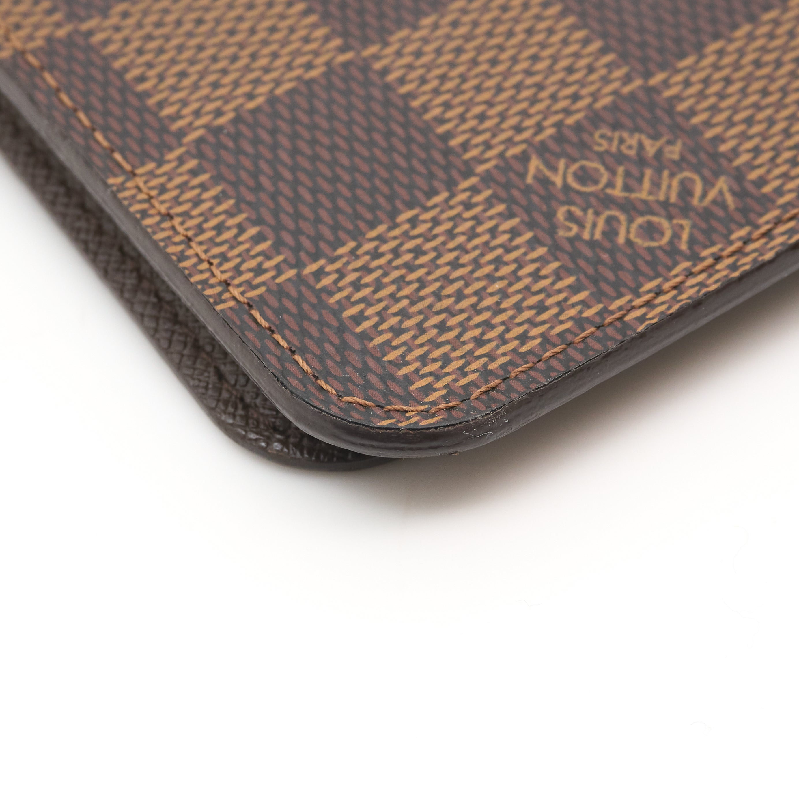 Louis Vuitton Damier Ebene Desk Agenda Cover
