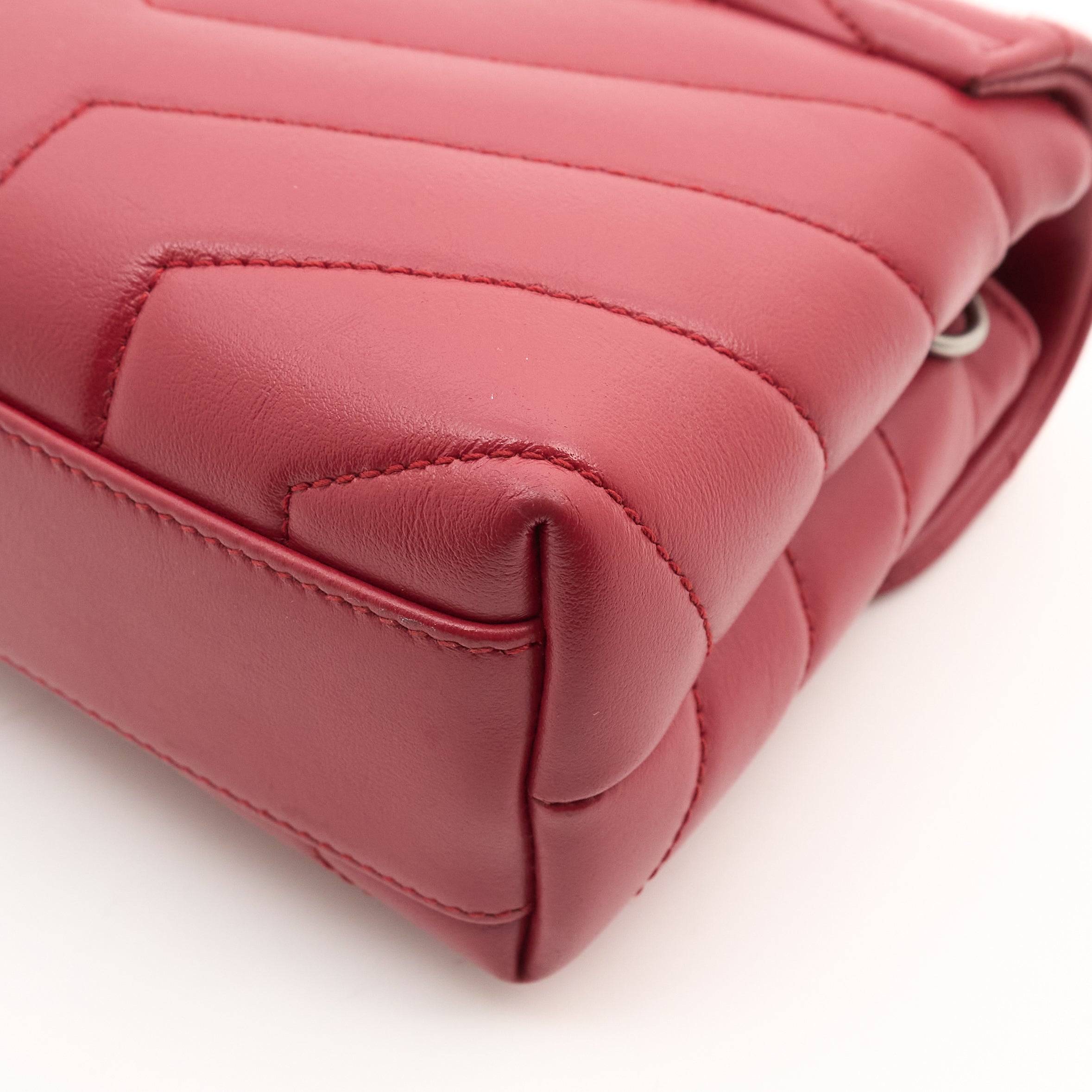 Saint Laurent Red Lou Lou Bag