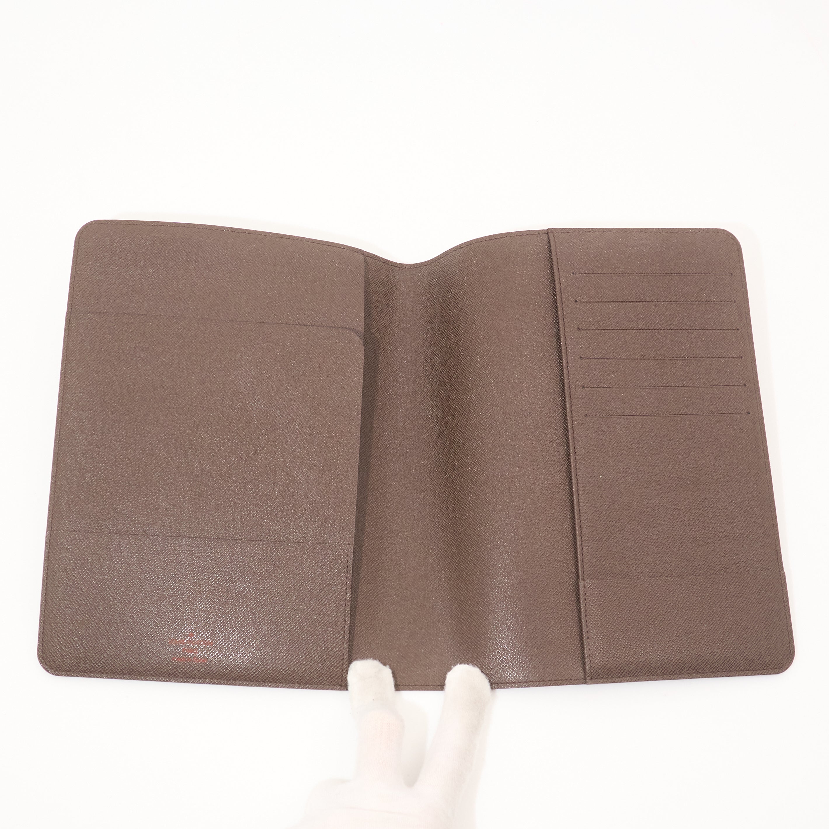 Louis Vuitton Damier Ebene Desk Agenda Cover