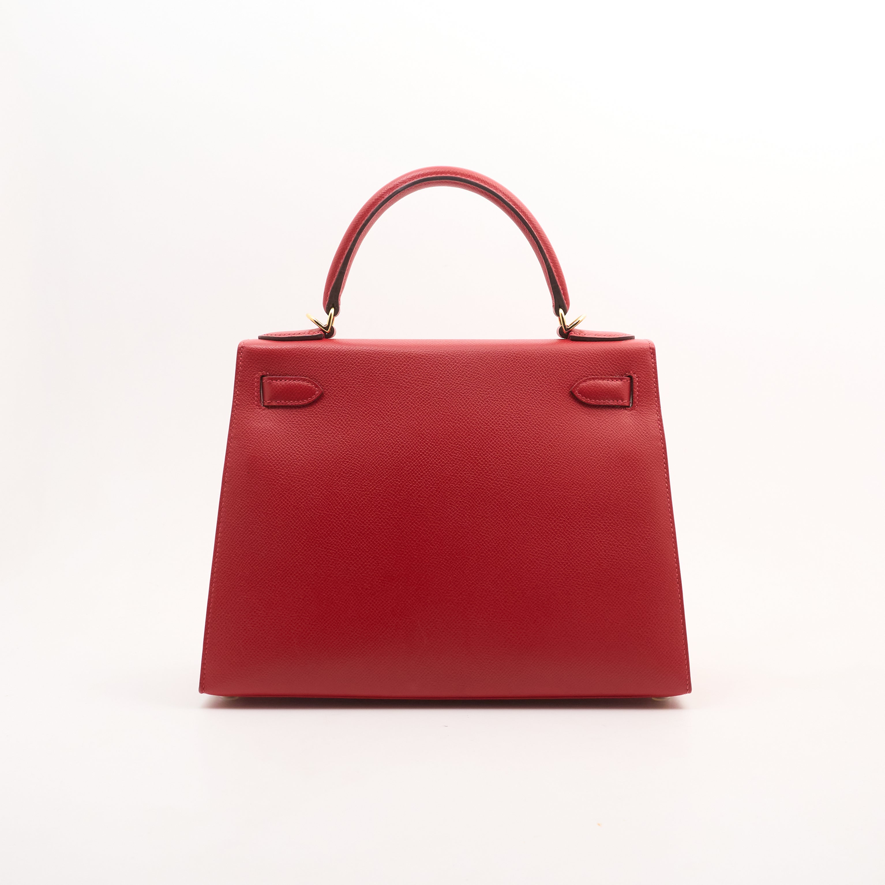 Hermes Kelly 28 Epsom Rouge Casaque (Stamp C 2018)