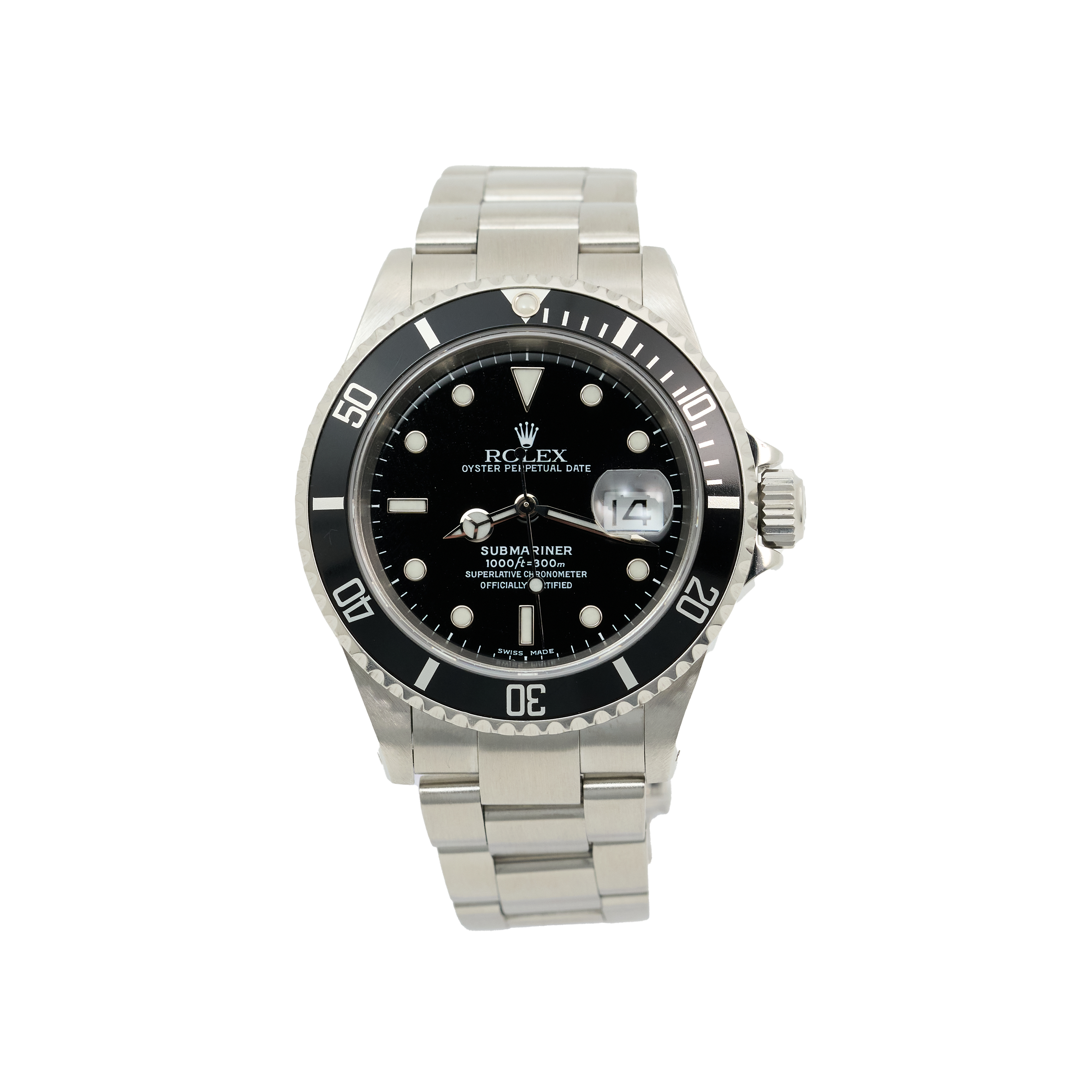 Rolex Submariner Date 40mm Black Dial