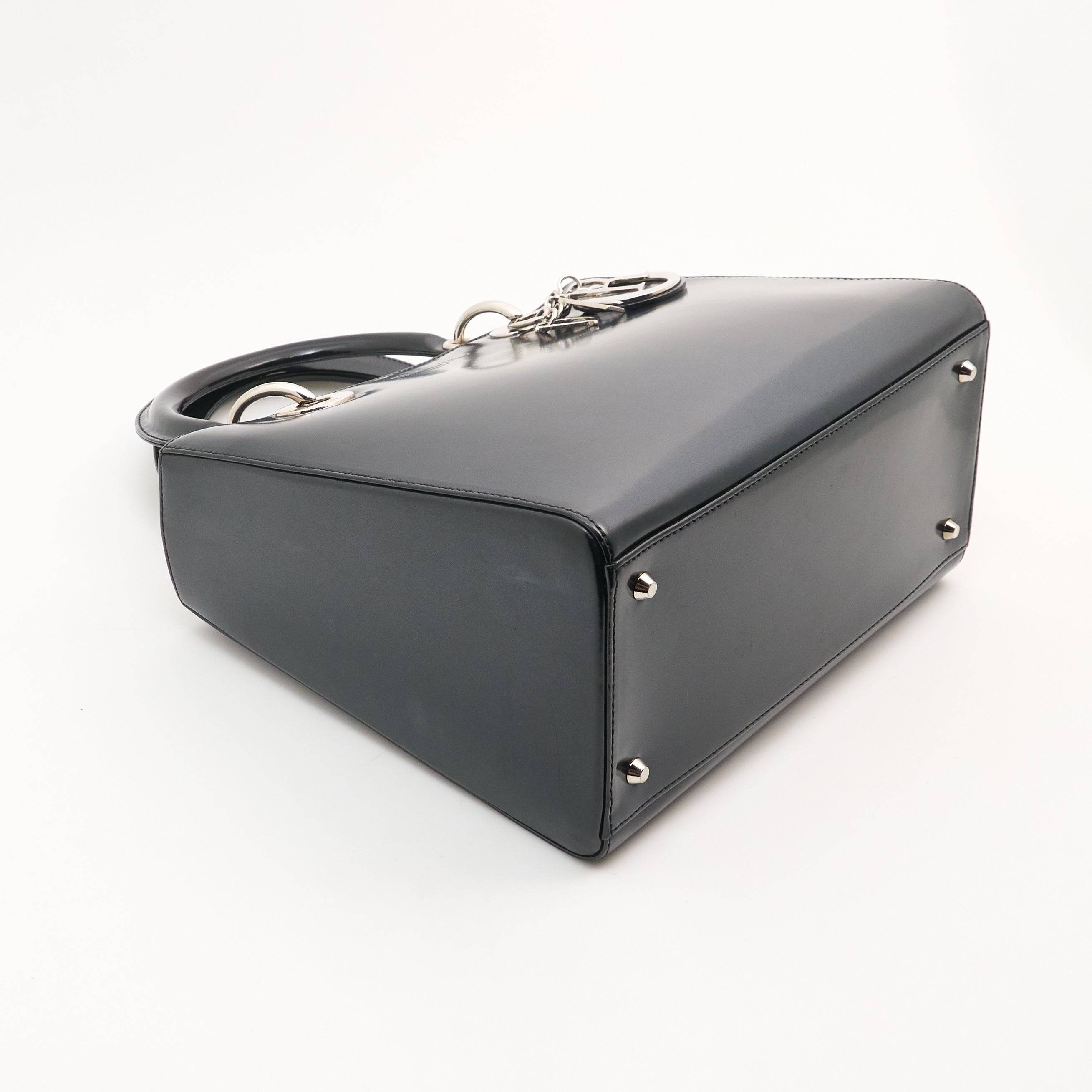 Christian Dior Vintage Lady Dior Medium Black