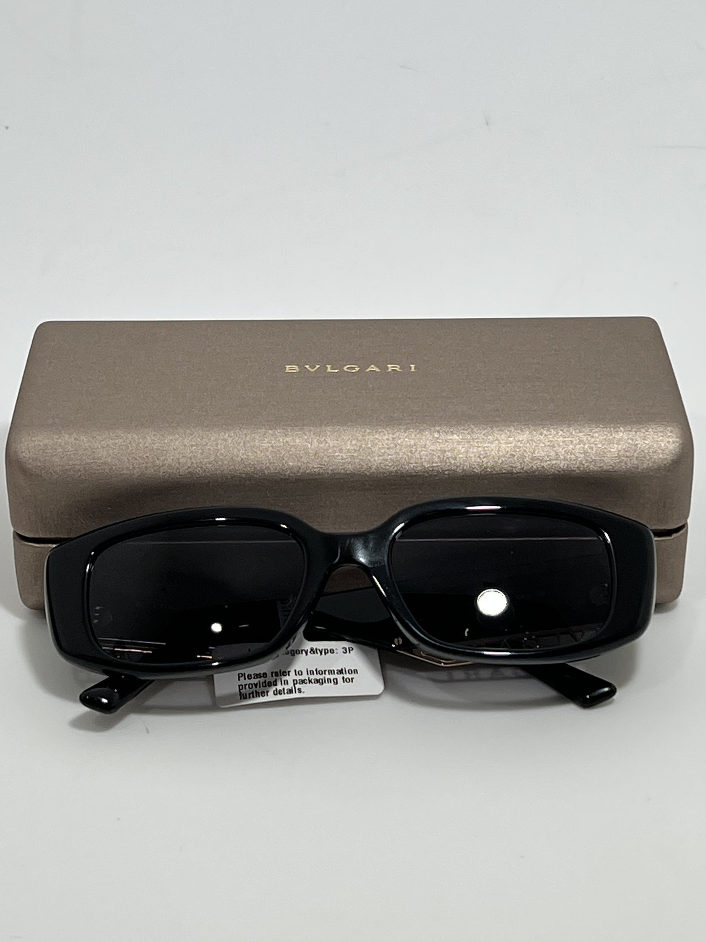 Bvlgari 8259 Cermic Sunglasses in Black