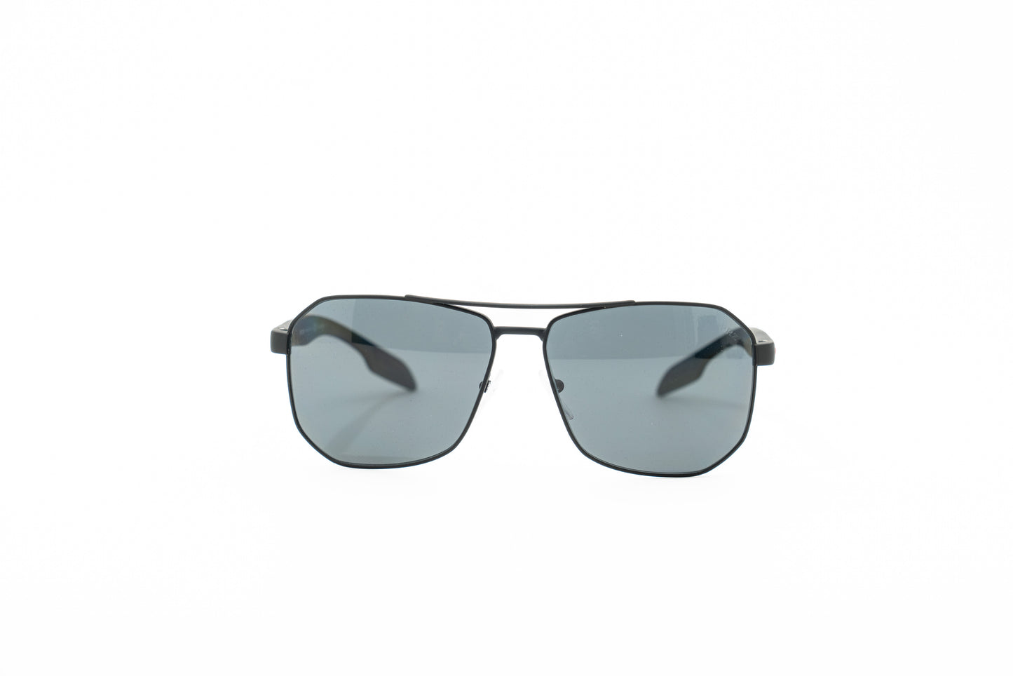 Prada DG0-5Z1 Stainless Steel Sunglasses in Black