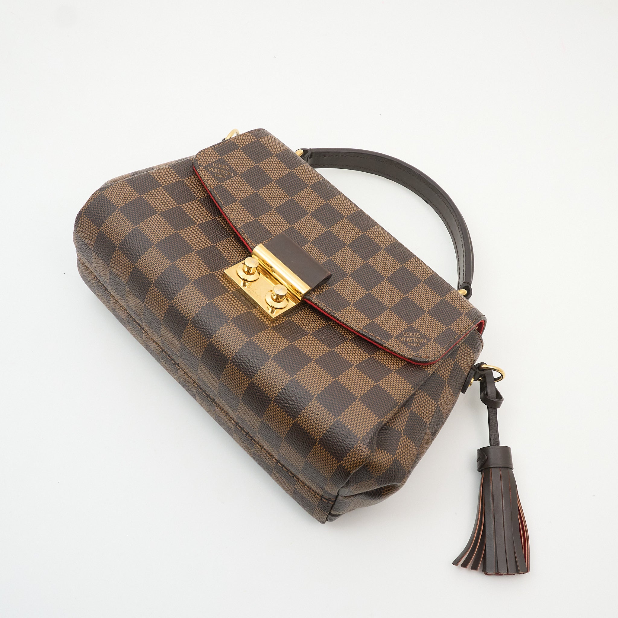 Louis Vuitton Croisette Damier Ebene Canvas