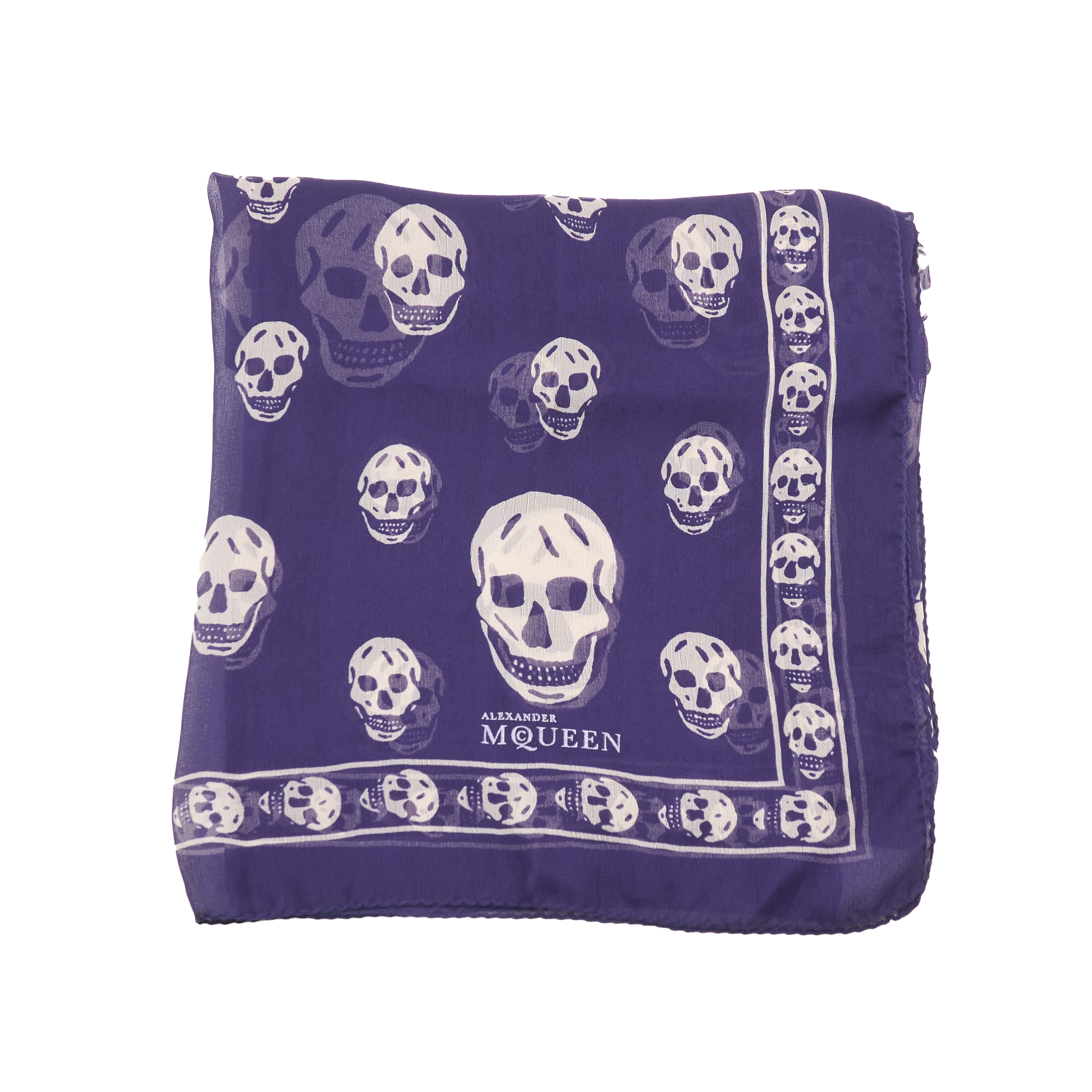 Alexander McQueen Skull Silk Scarf
