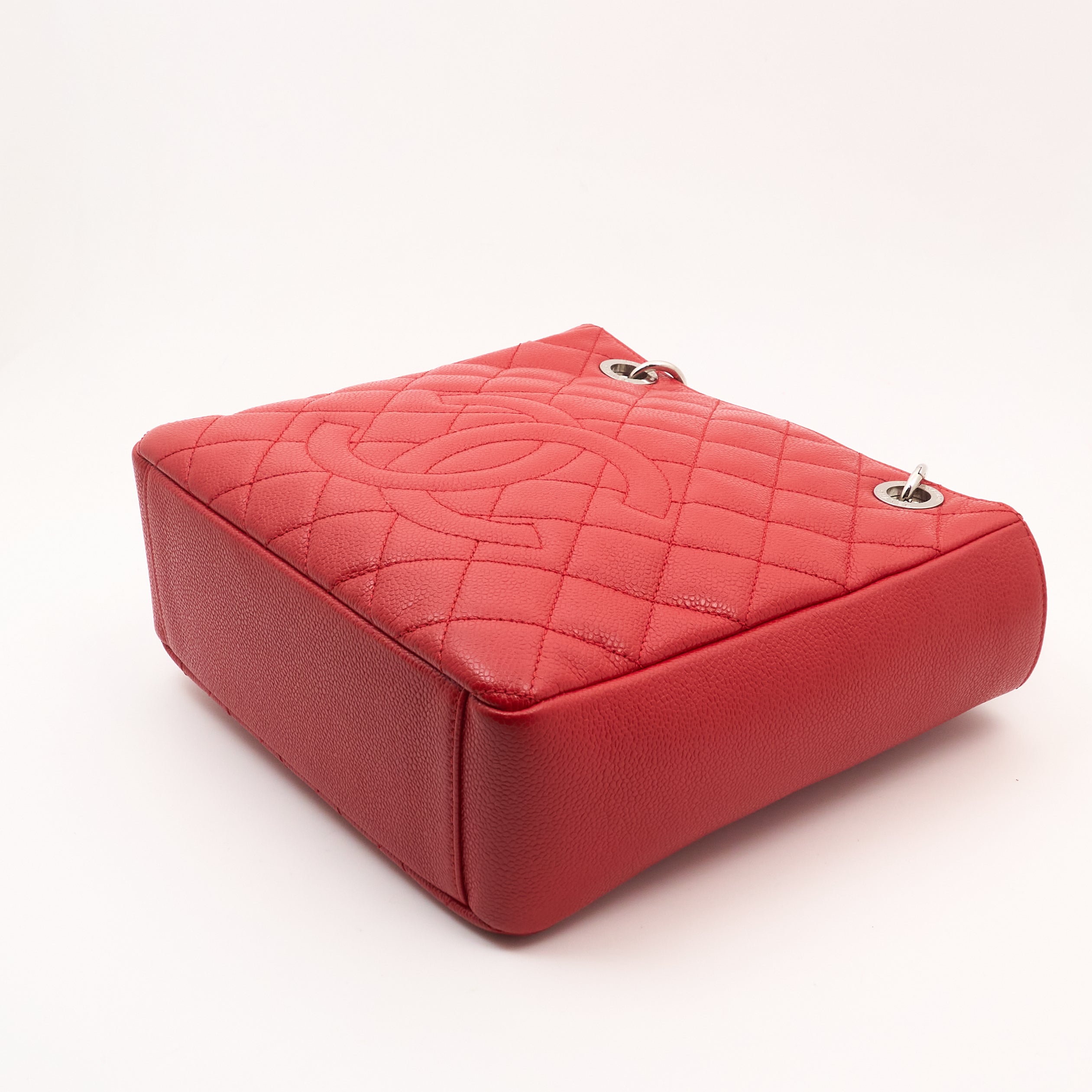 Chanel Red Caviar GST Tote SHW