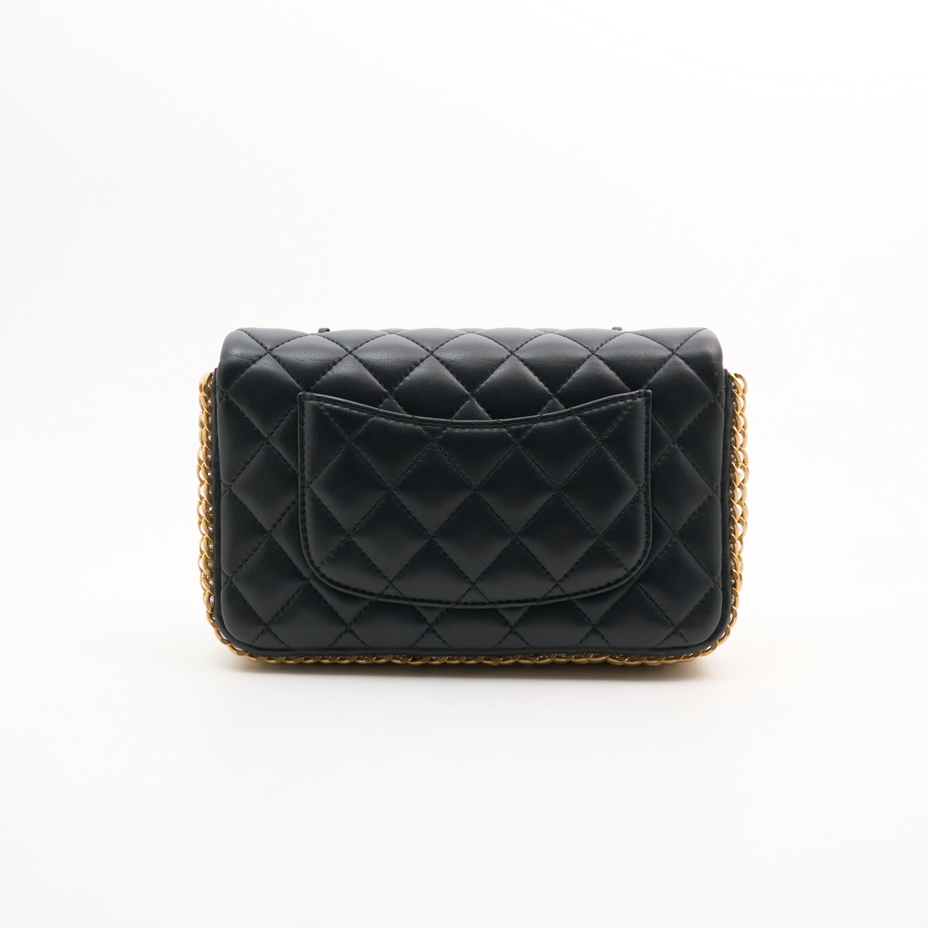 Chanel Chain Pearl Flap Bag