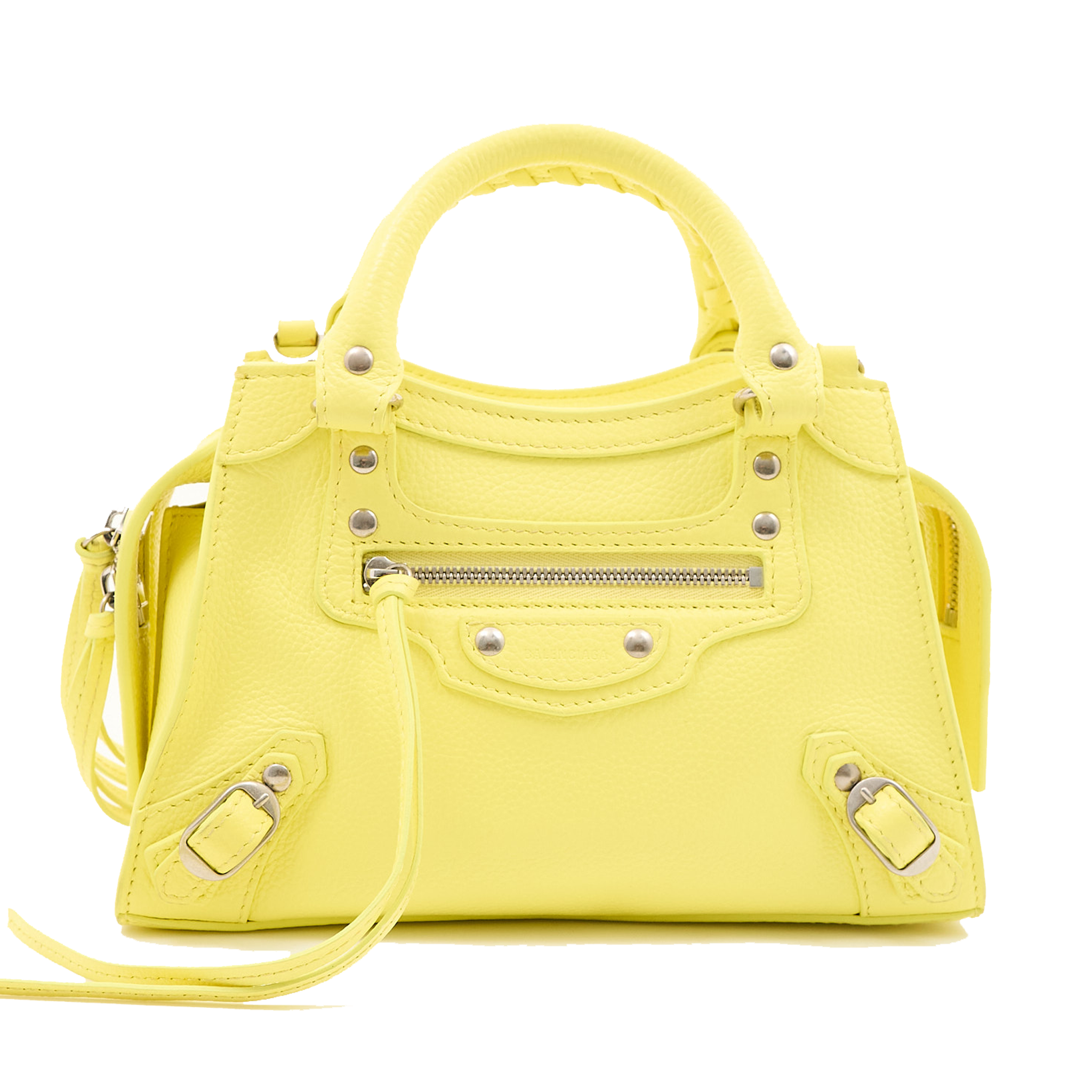 Balenciaga Neo Classic Mini City Bag in Yellow