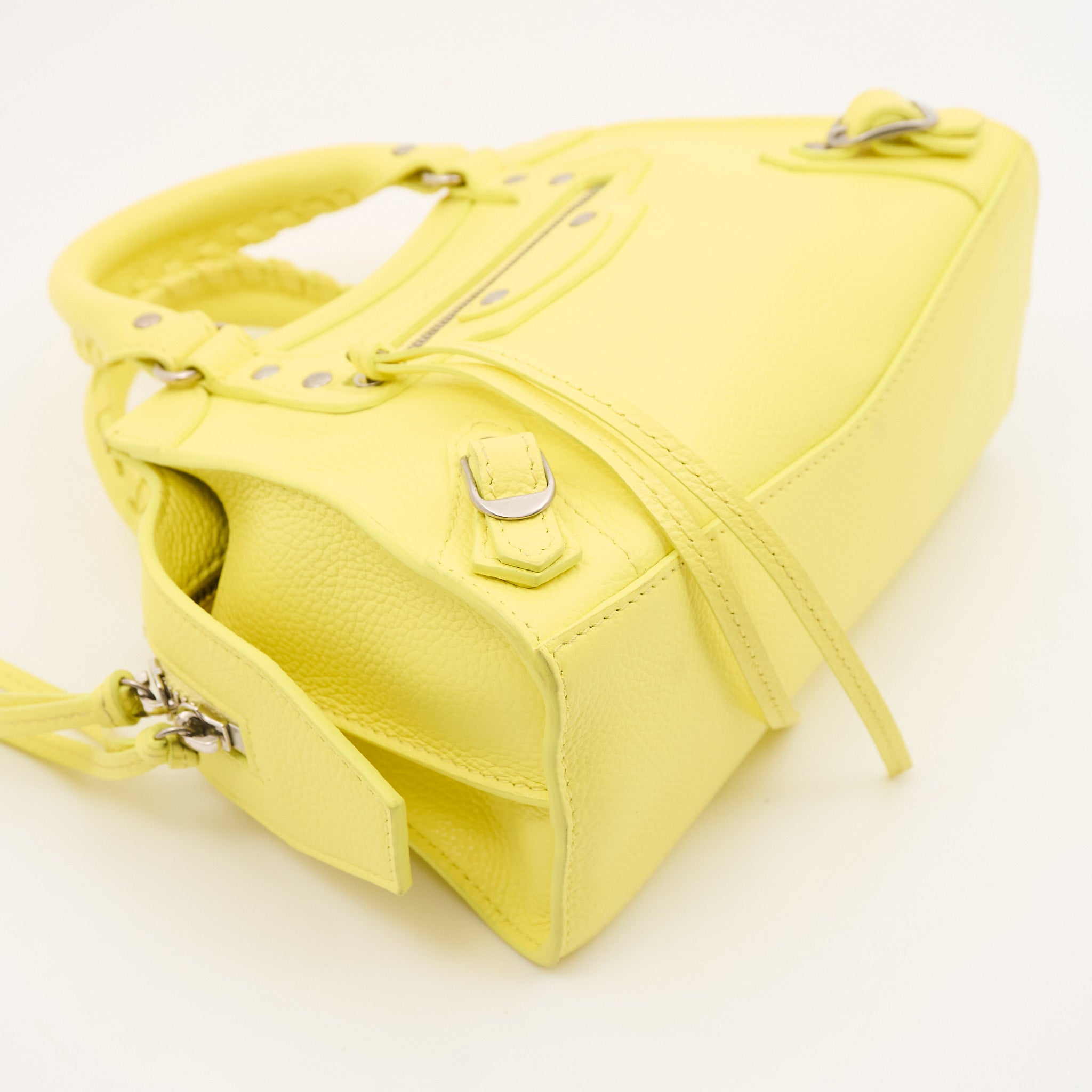 Balenciaga Neo Classic Mini City Bag in Yellow