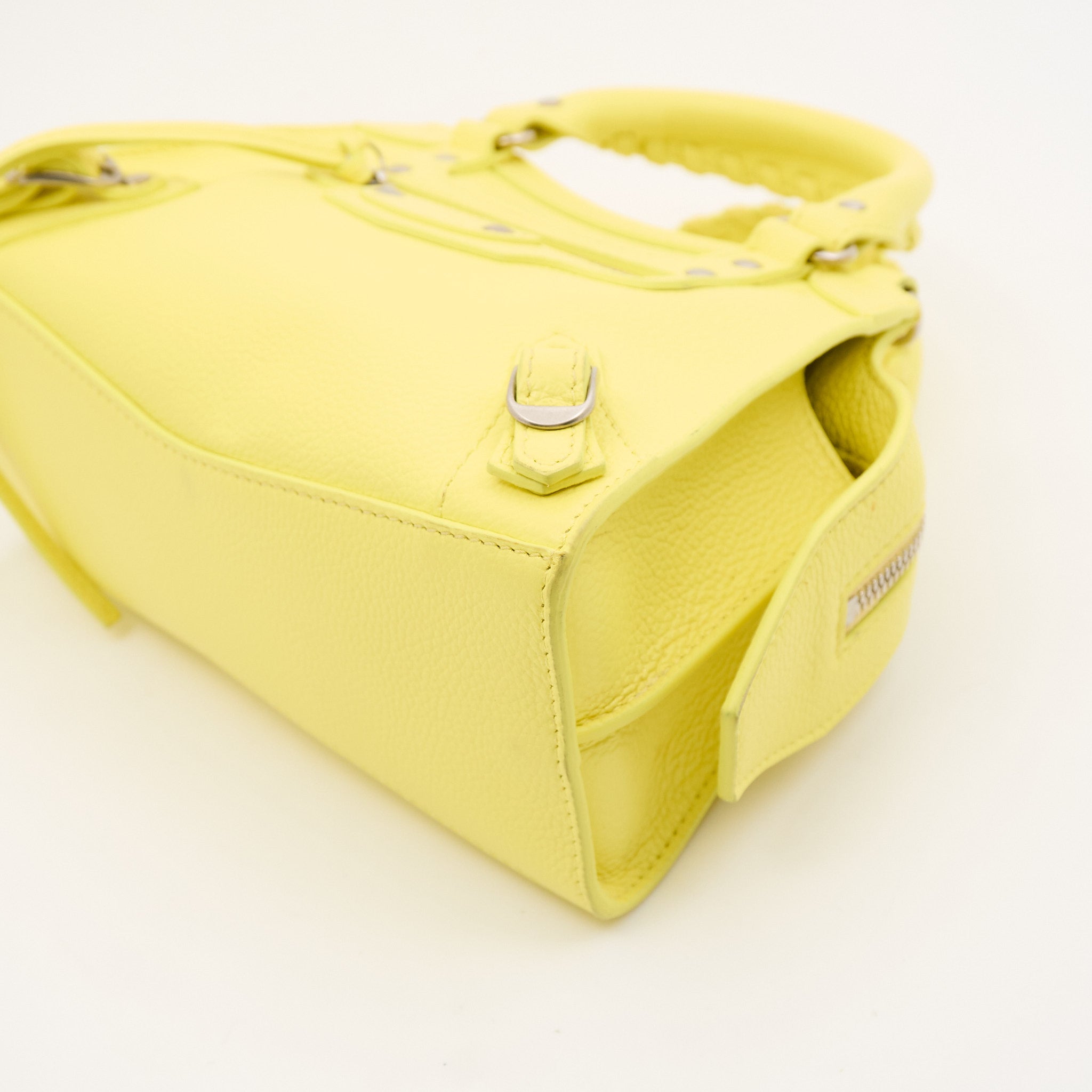 Balenciaga Neo Classic Mini City Bag in Yellow