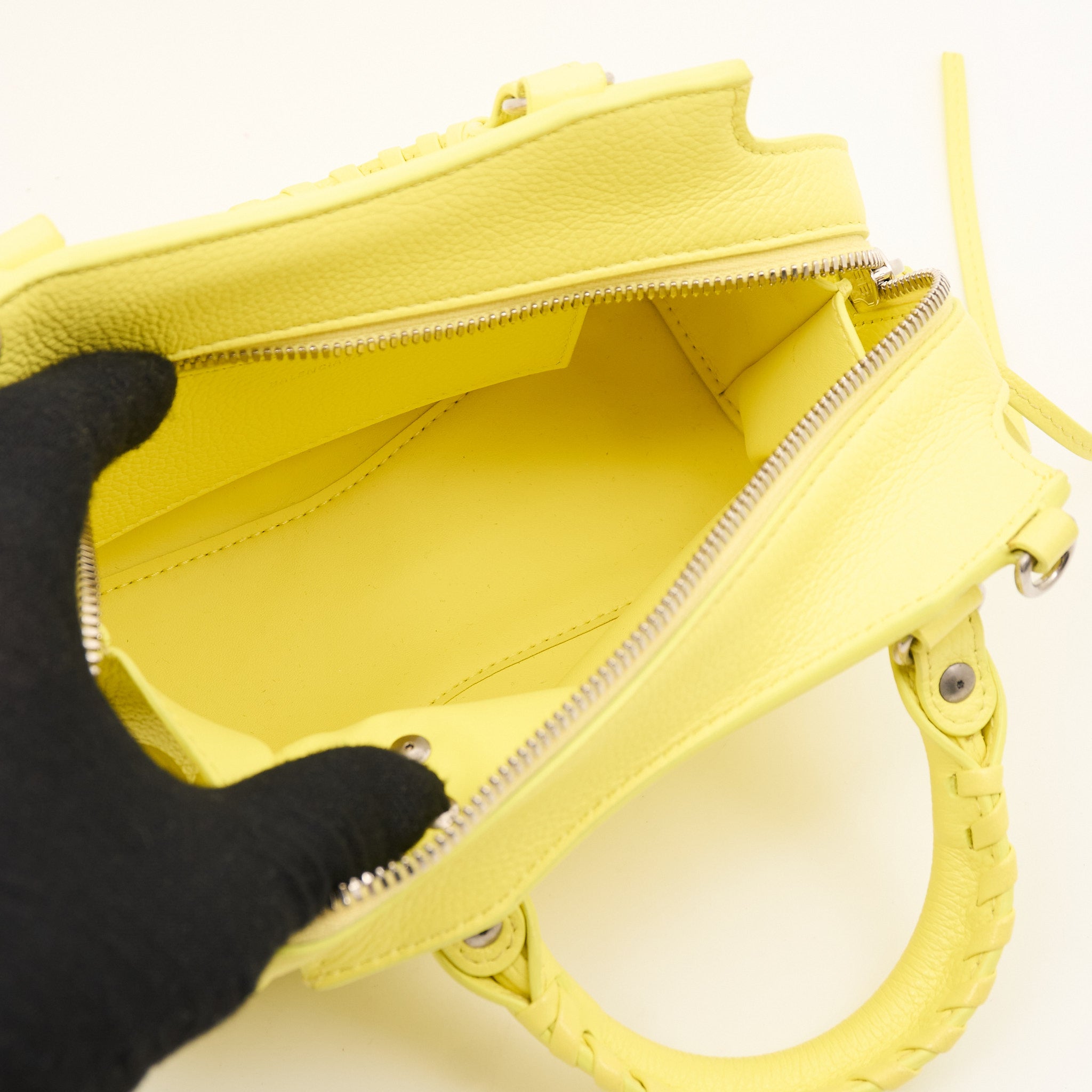 Balenciaga Neo Classic Mini City Bag in Yellow