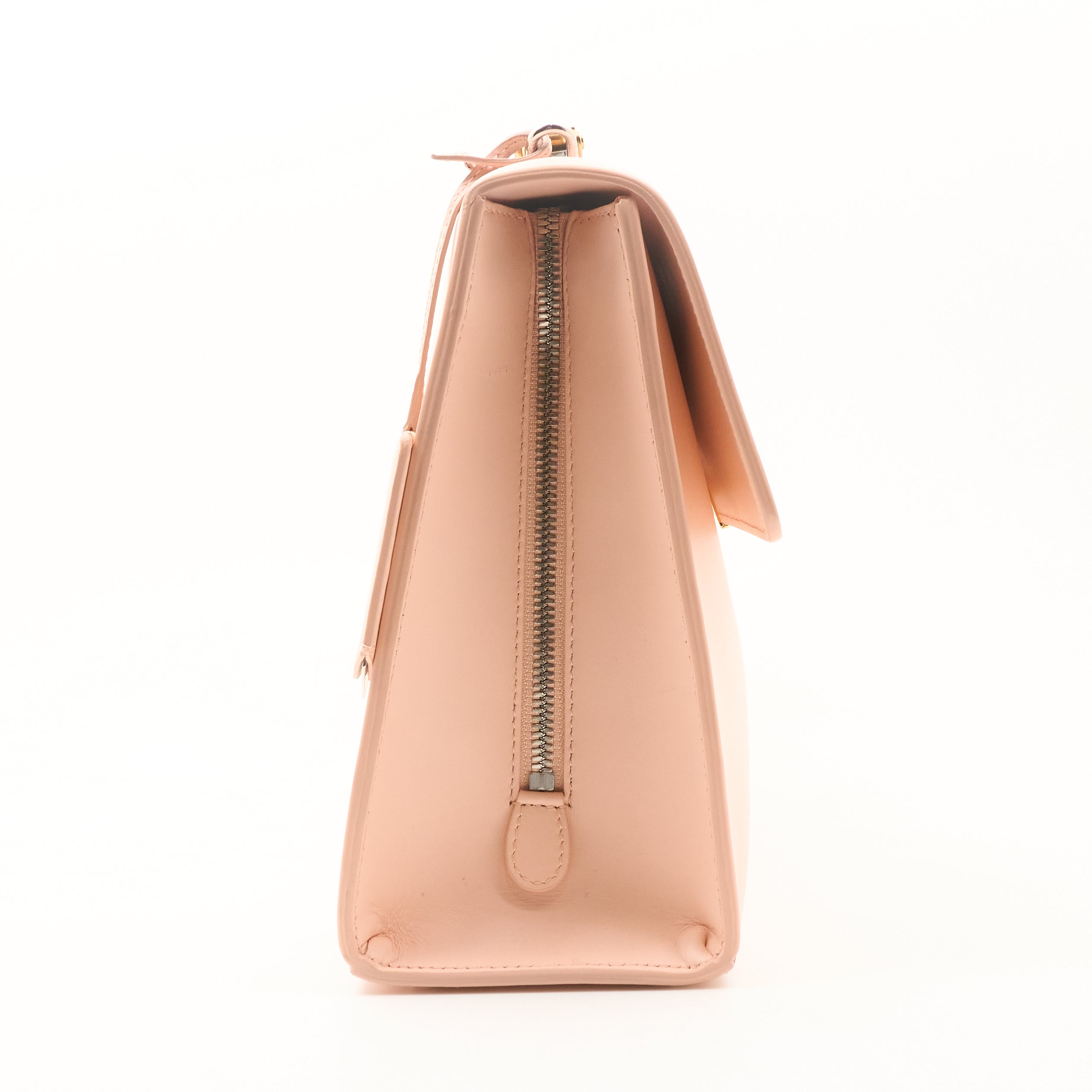 Balenciaga Pink Leather Le Dix Bag