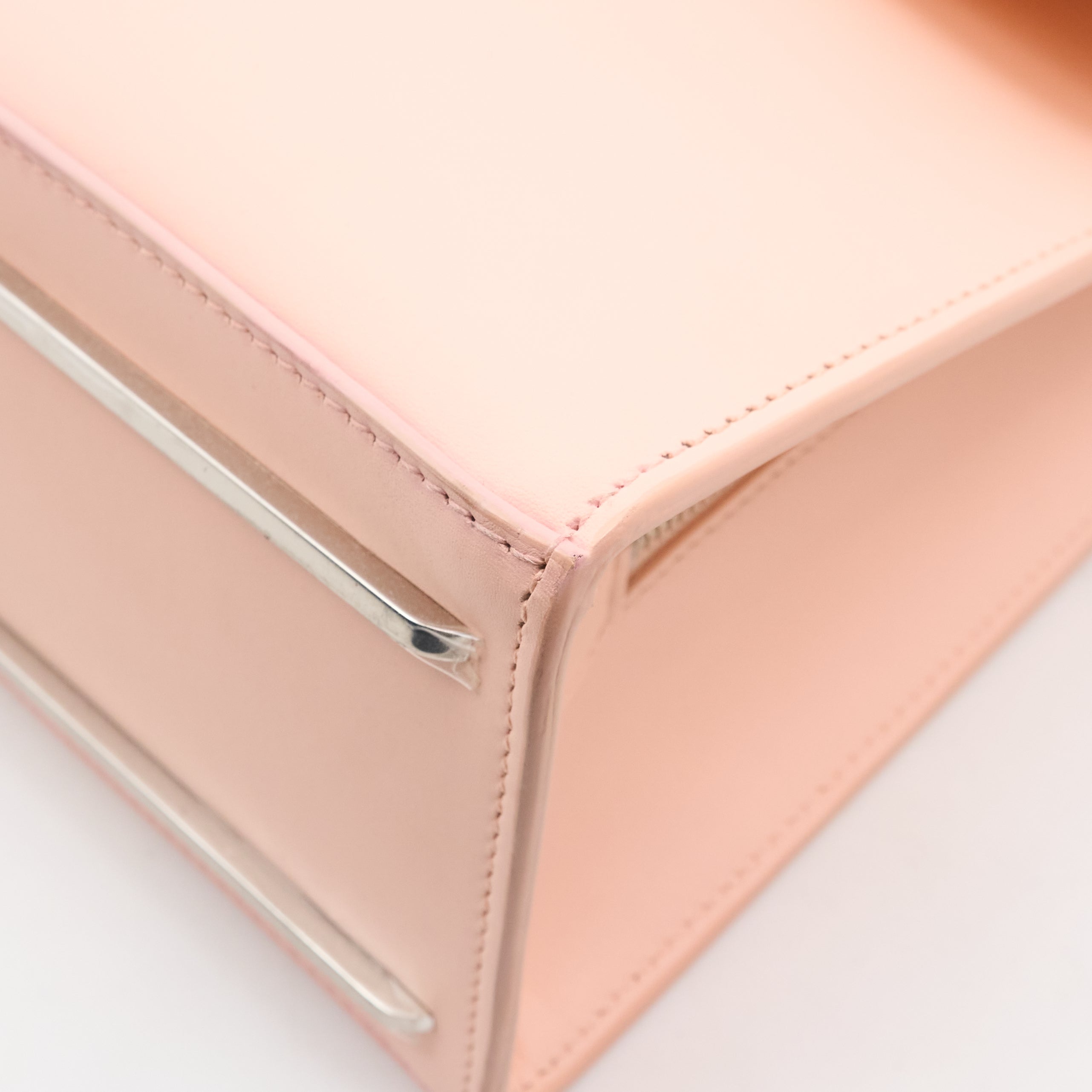 Balenciaga Pink Leather Le Dix Bag
