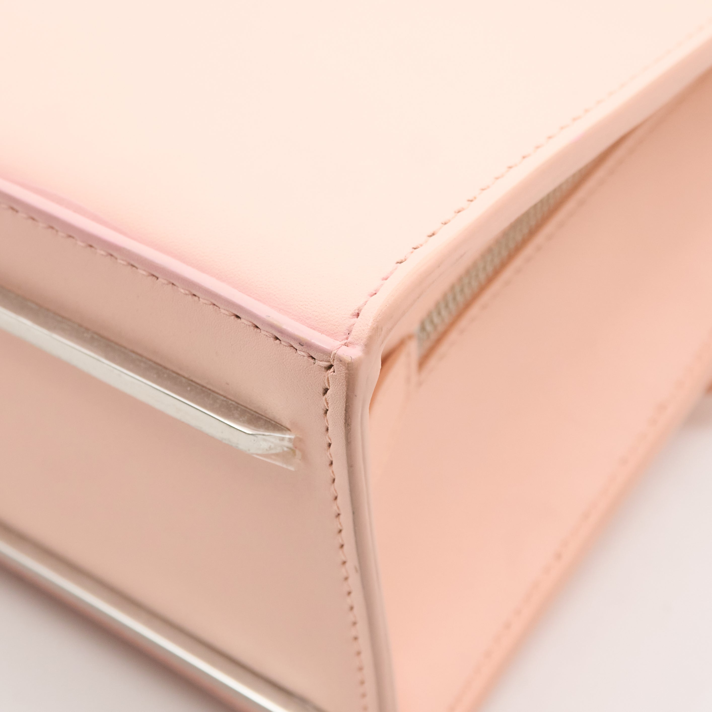 Balenciaga Pink Leather Le Dix Bag