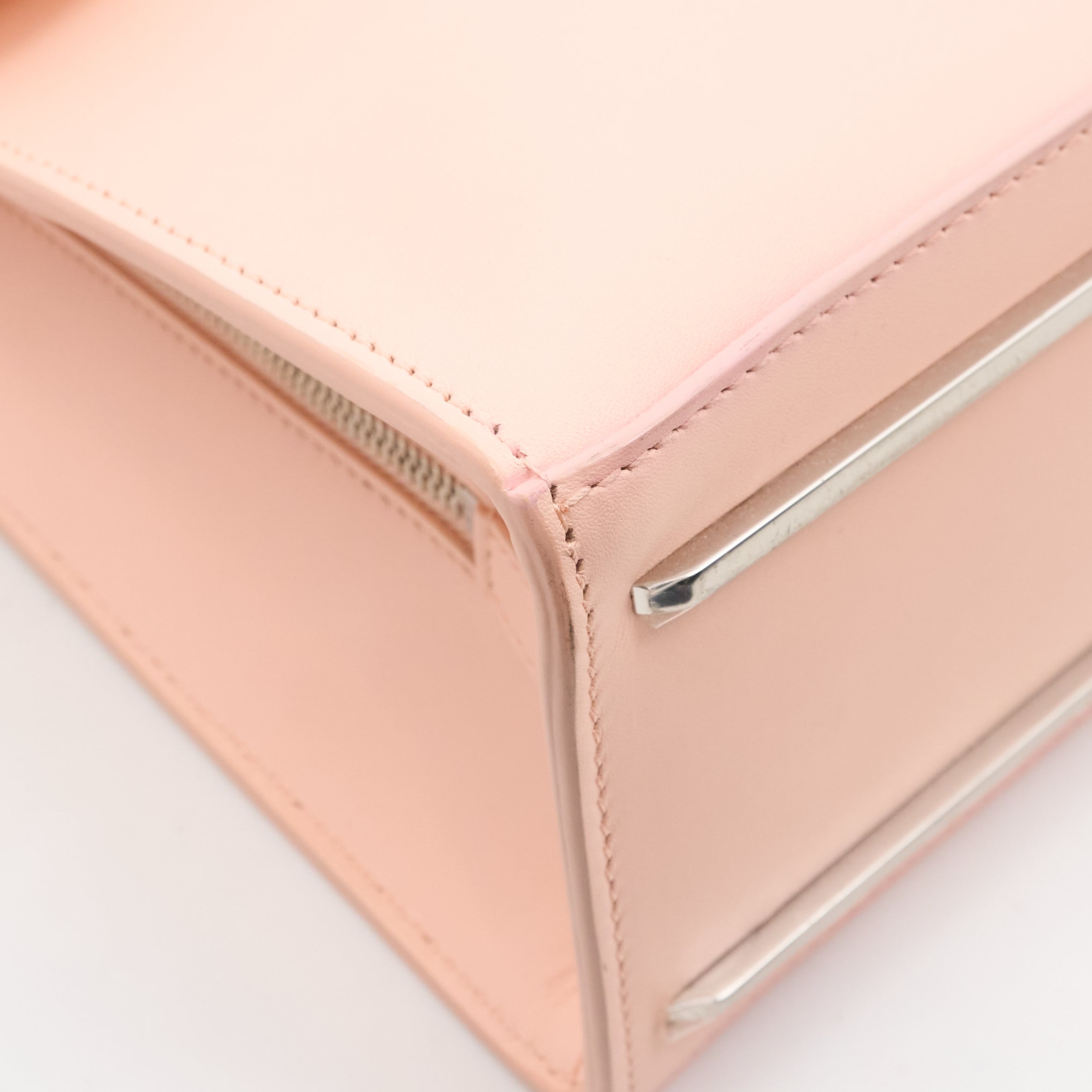Balenciaga Pink Leather Le Dix Bag