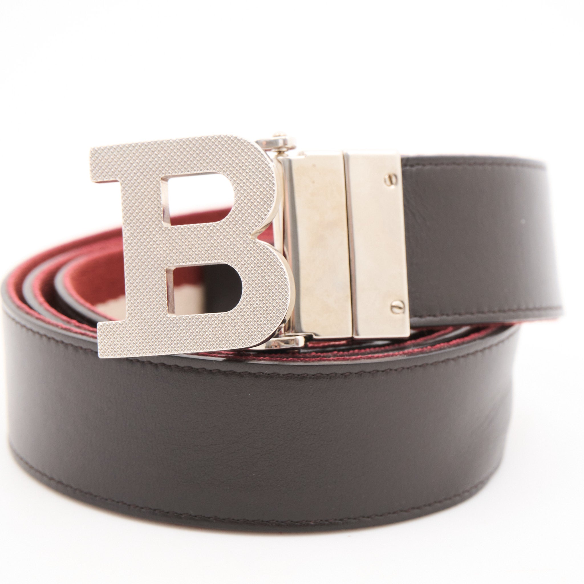 Bally B Reversible Leather Belt