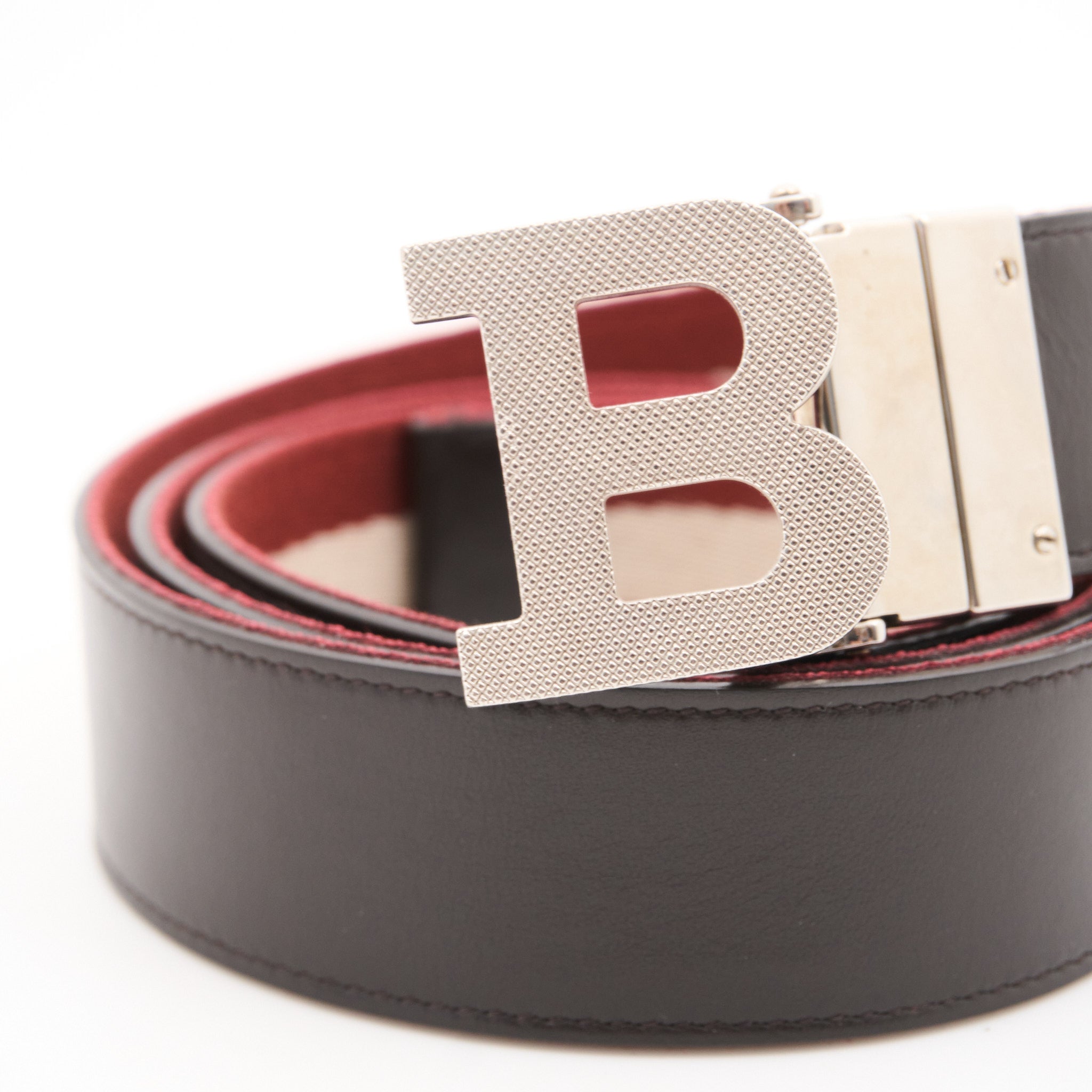 Bally B Reversible Leather Belt