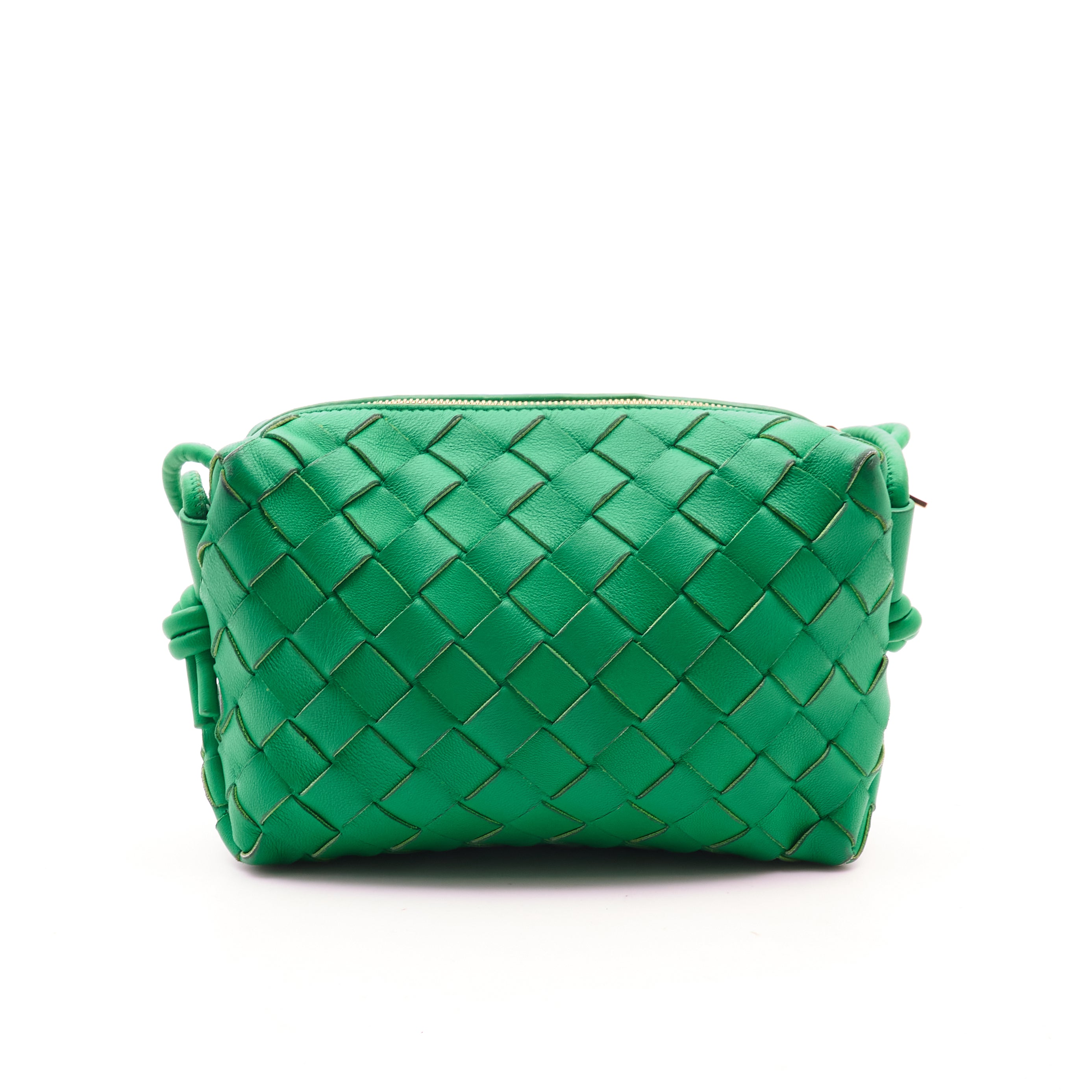 Bottega Veneta Mini Loop Green Camera Bag