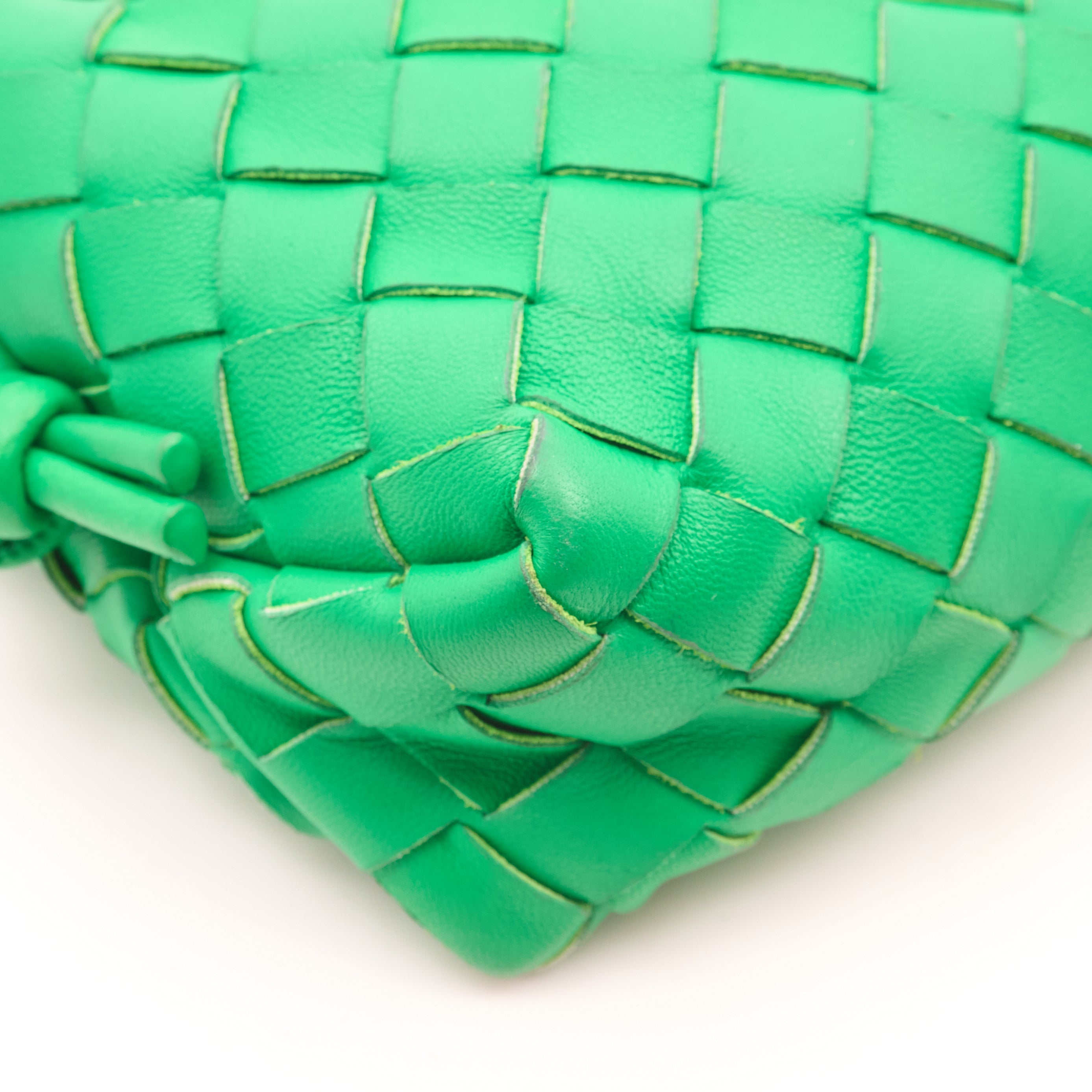 Bottega Veneta Mini Loop Green Camera Bag