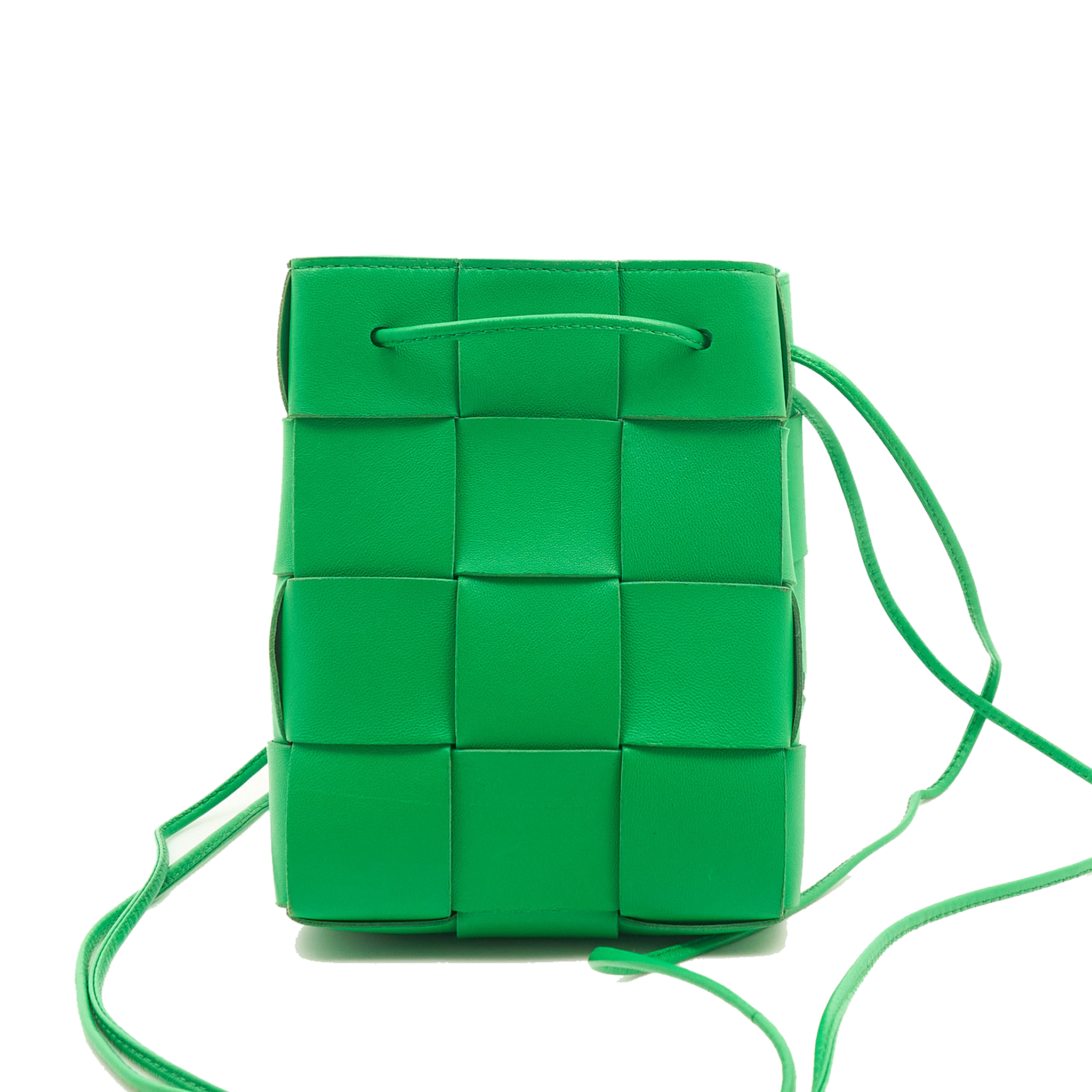 Bottega Veneta Green Cassette Bucket Bag