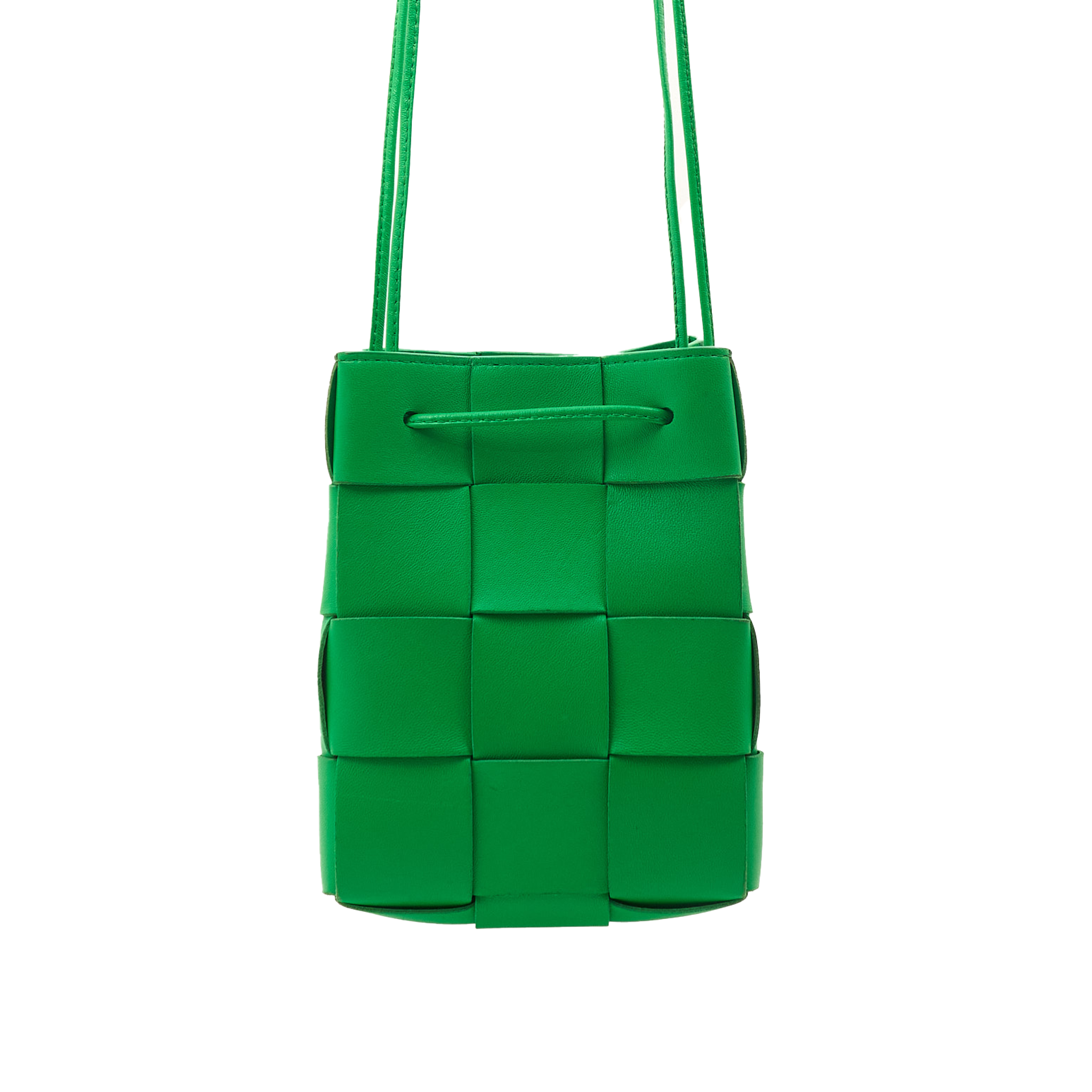 Bottega Veneta Green Cassette Bucket Bag