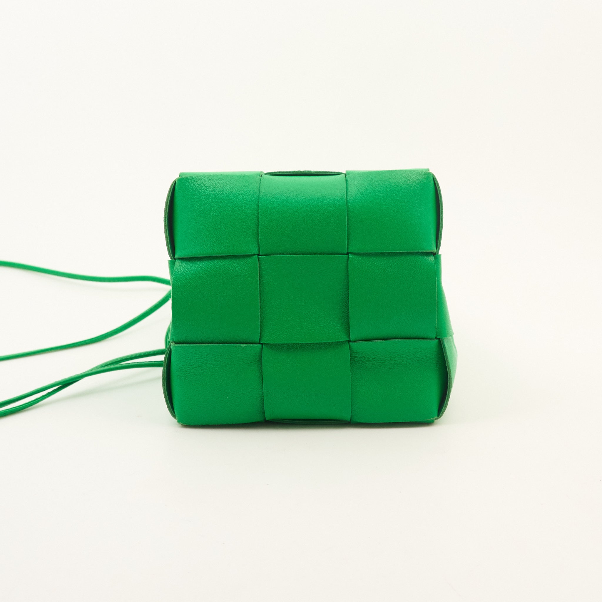 Bottega Veneta Green Cassette Bucket Bag