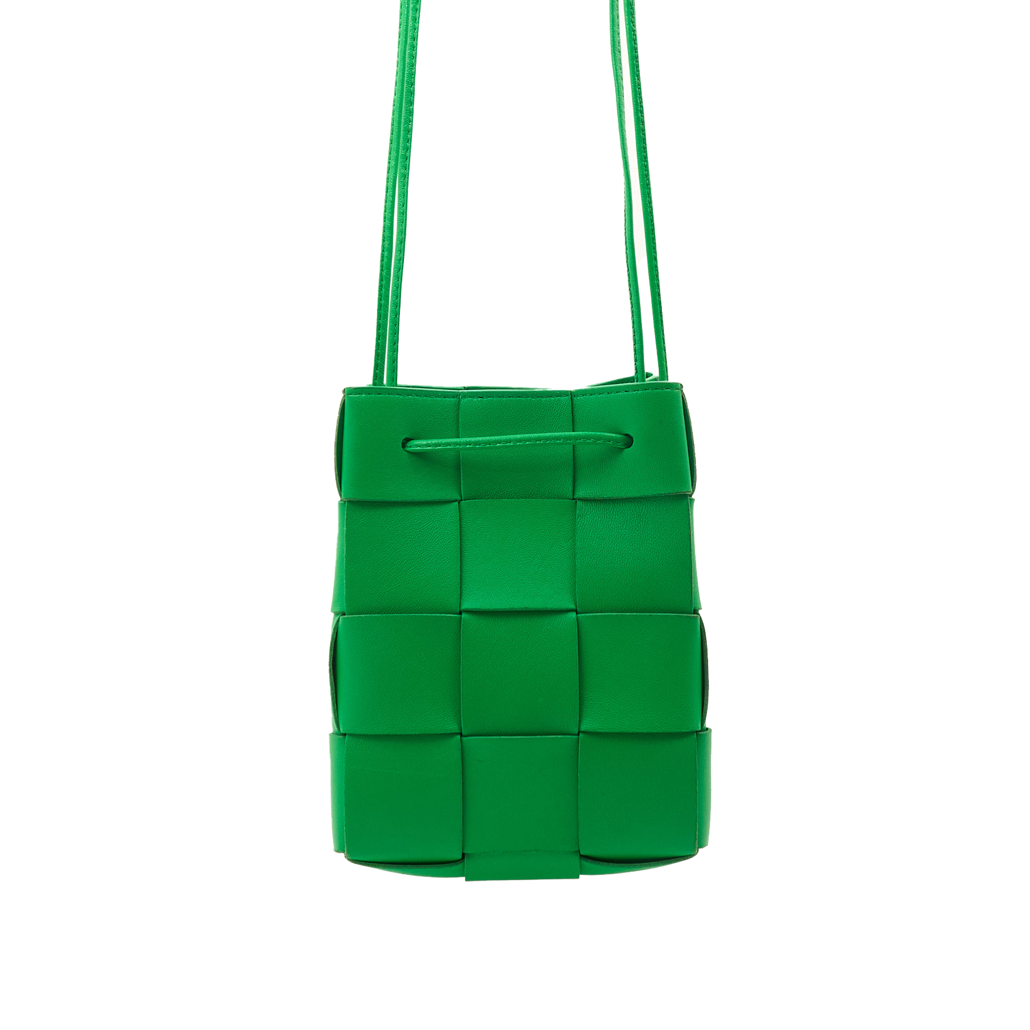 Bottega Veneta Green Cassette Bucket Bag