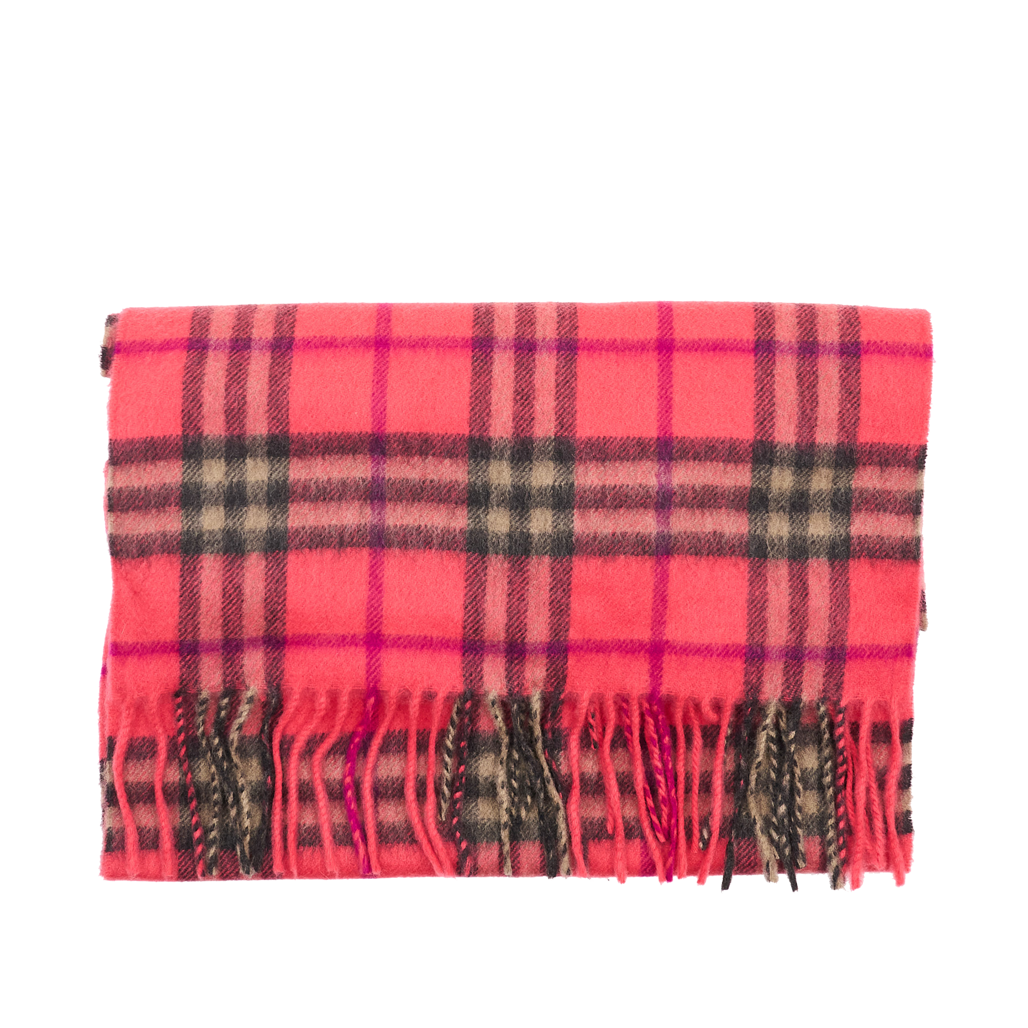 Burberry Cashmere Scarf Pink