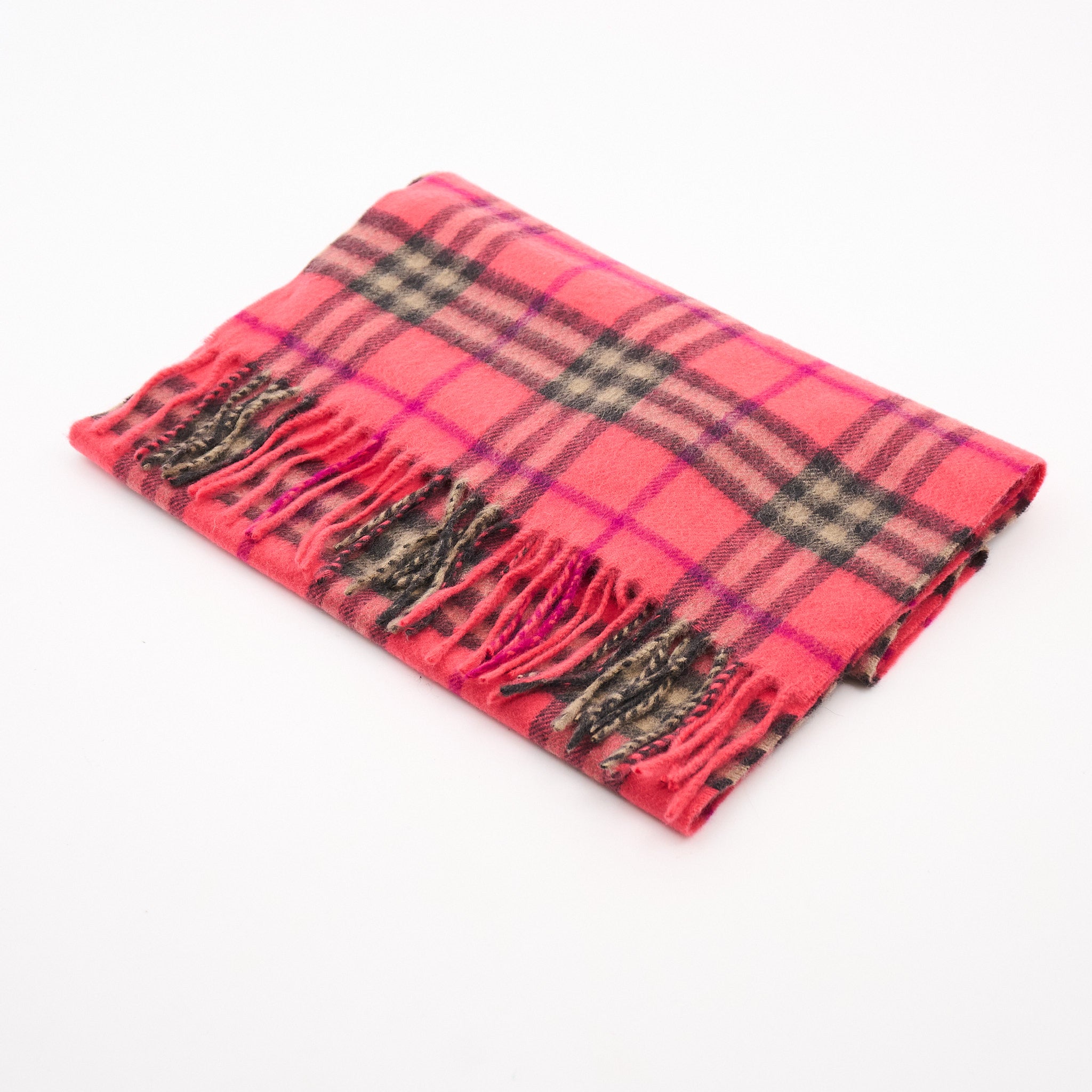 Burberry Cashmere Scarf Pink