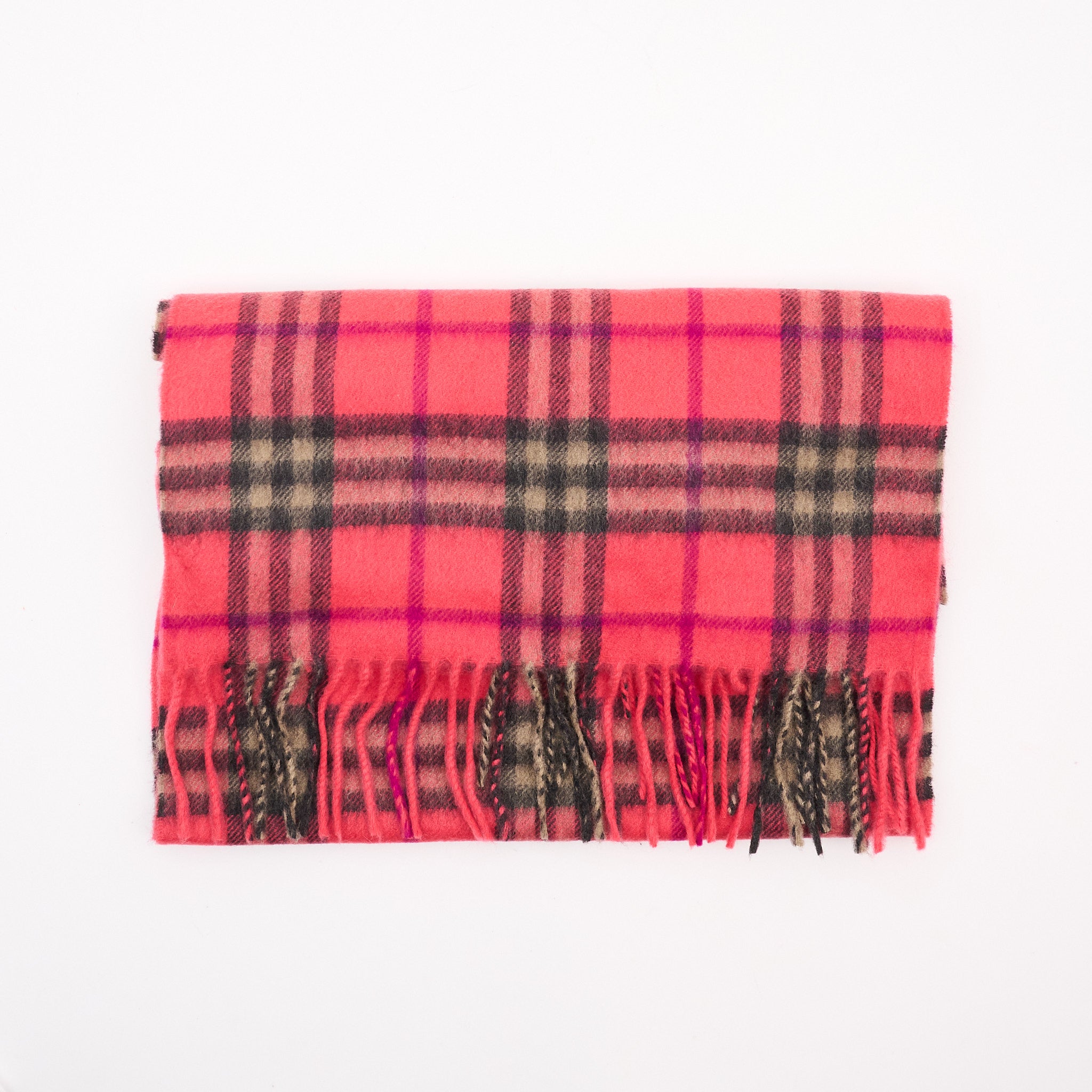 Burberry Cashmere Scarf Pink